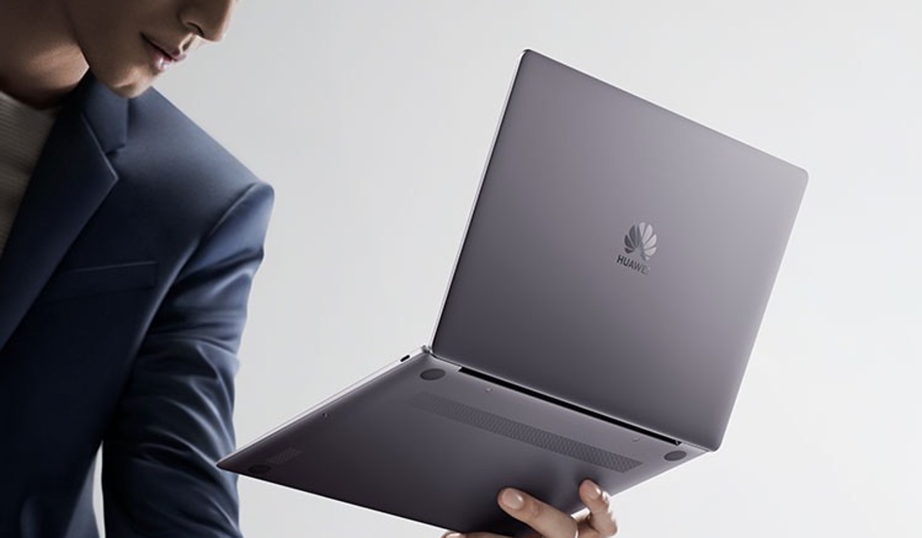 Huawei launched a new laptop for the US market ahead of 2018 CES trade show in Las Vegas. Photo: Handout