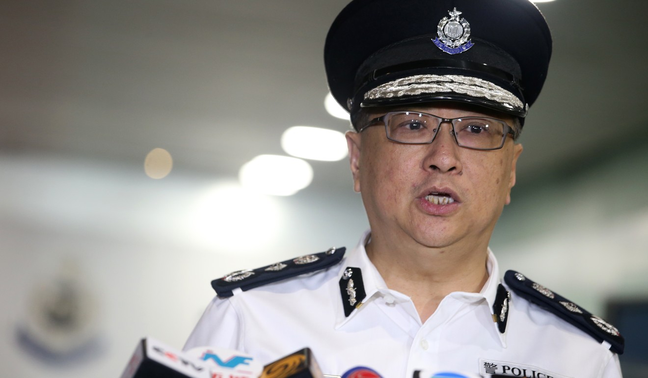 Police commissioner Stephen Lo Wai-chung insisted his force had the situation under control. Photo: David Wong