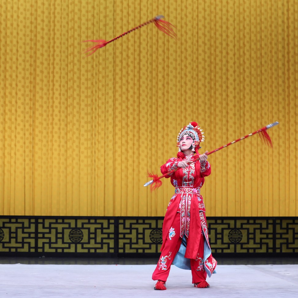 A scene from the Peking opera, âWater Nymph of Sizhou Cityâ, which will be performed by Shanghai Jingju Theatre Company at Hong Kongâs Chinese Opera Festival.
