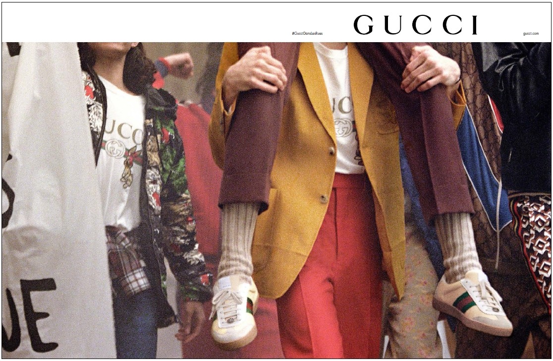 You Can Now 'Try On' Gucci's Signature Ace Sneakers With an App