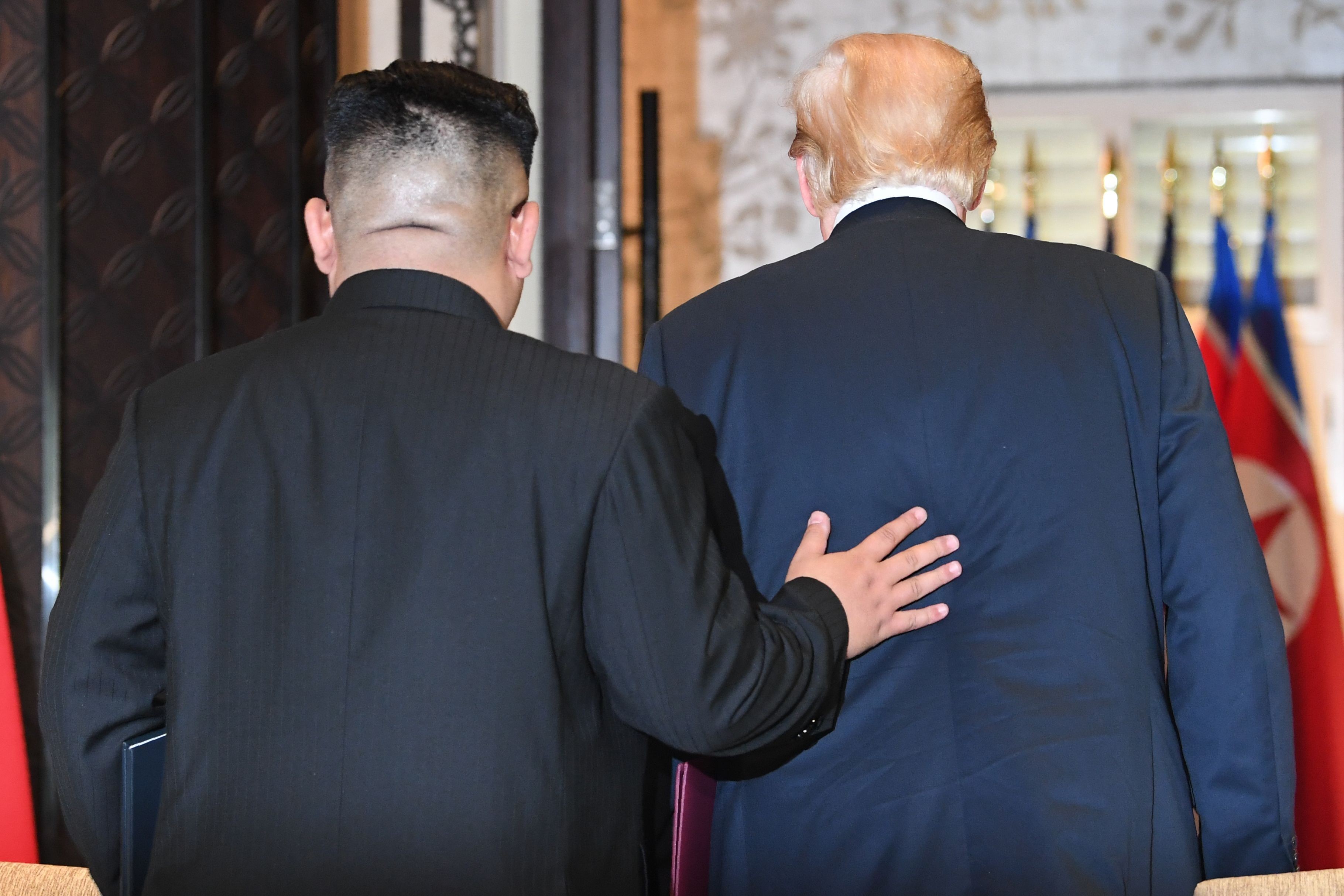 Little progress has been made on denuclearisation since Kim Jong-un and Donald Trump met in Singapore a year ago. Photo: AFP