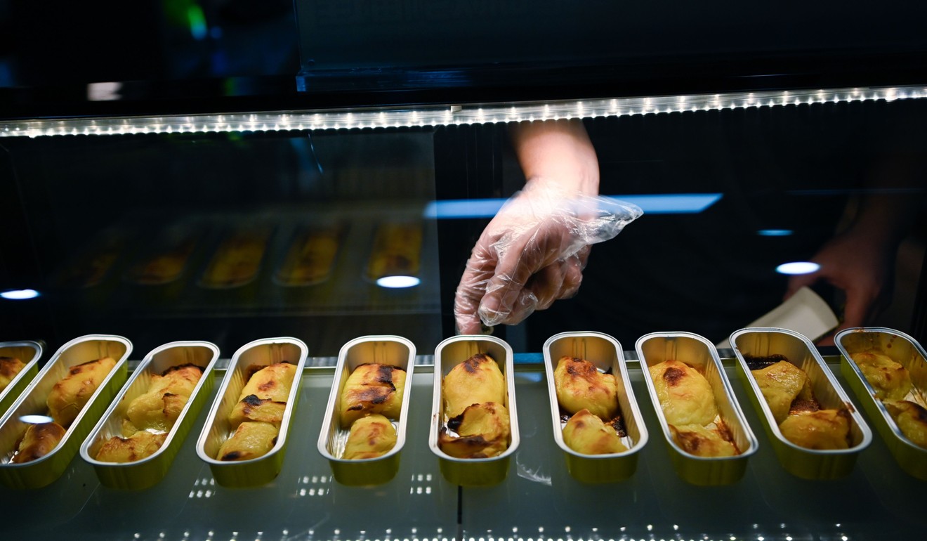Roasted durians at an eatery specialising in the fruit in Beijing, China. Photo: AFP
