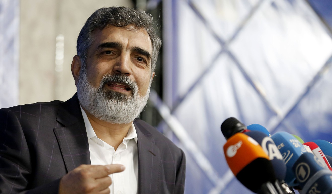 Spokesman for Iran’s Atomic Energy Organisation Behrouz Kamalvandi. File photo: AFP