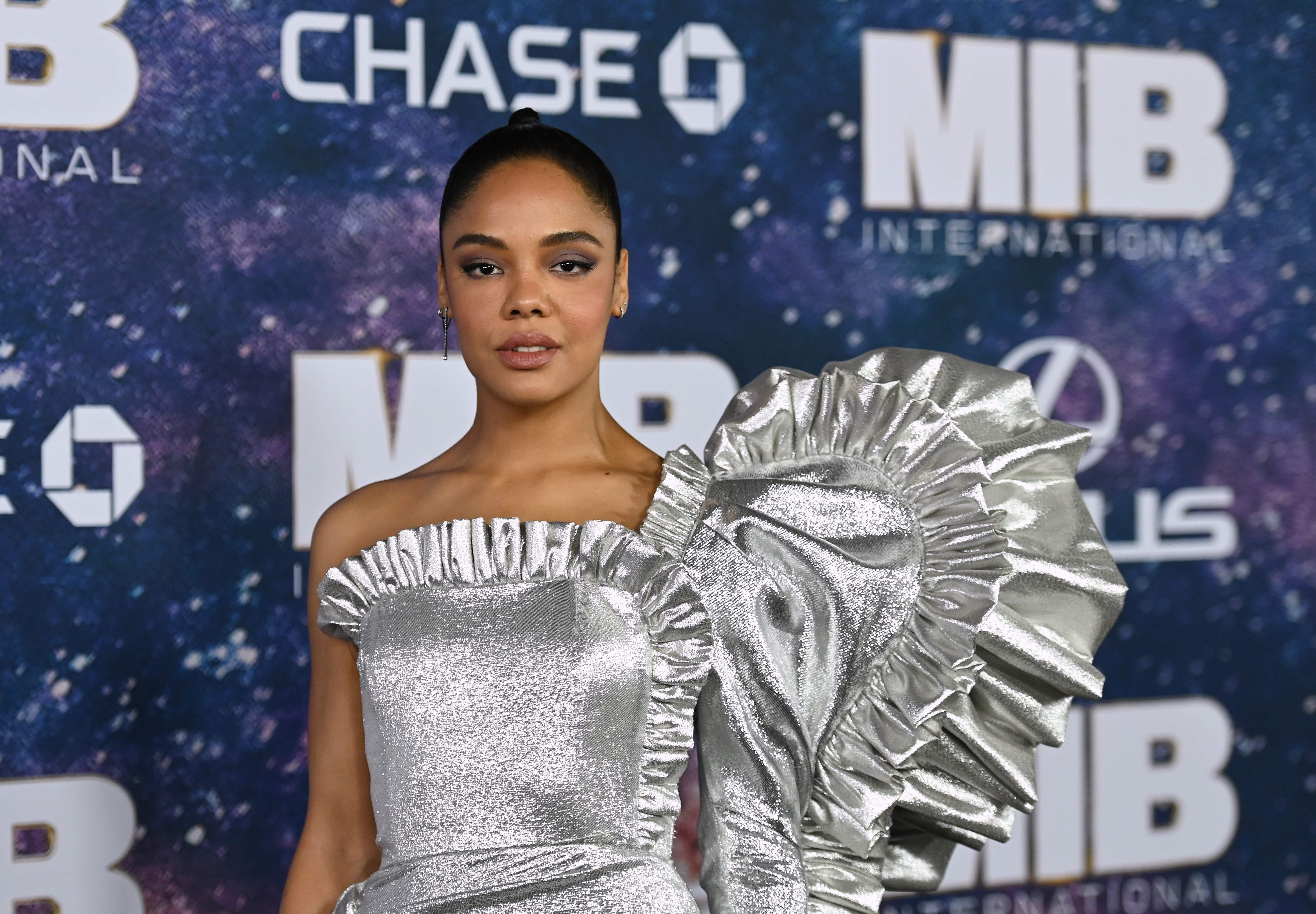 American actress Tessa Thompson’s latest starring role is in the film Men In Black: International. Photo: AFP