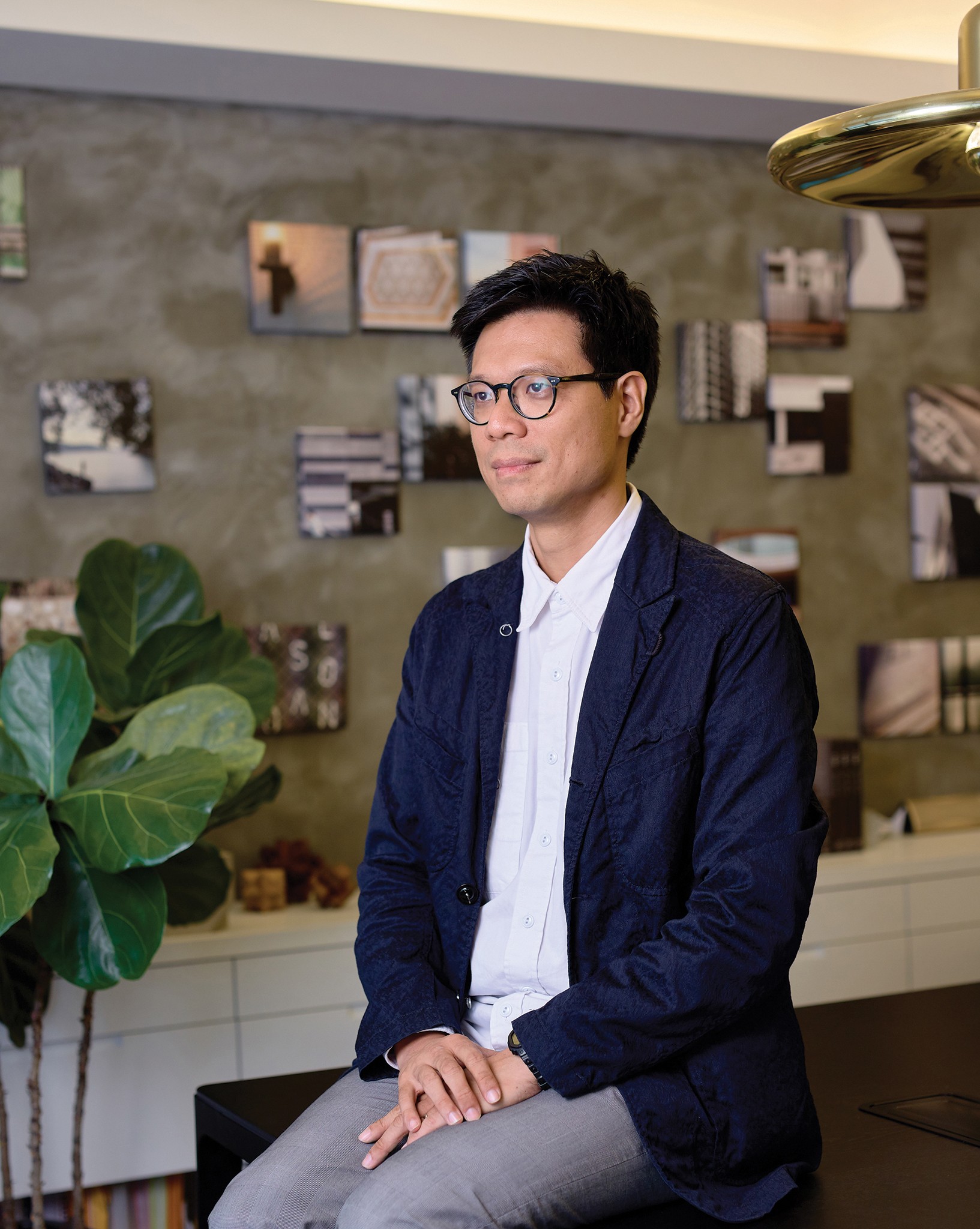 Frank Leung, principal of via architecture, the Hong Kong multidisciplinary design studio that he co-founded with his wife, Irene Lai, in 2009.