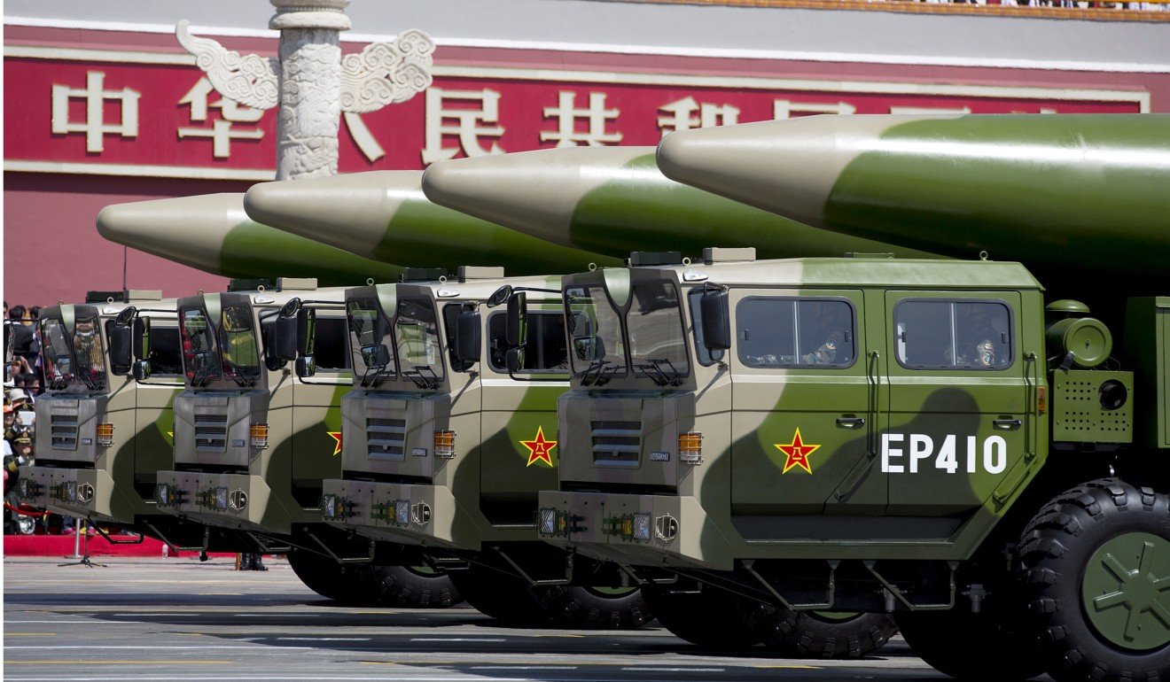 Chinese military units are training with missiles that could destroy satellites. Photo: Reuters