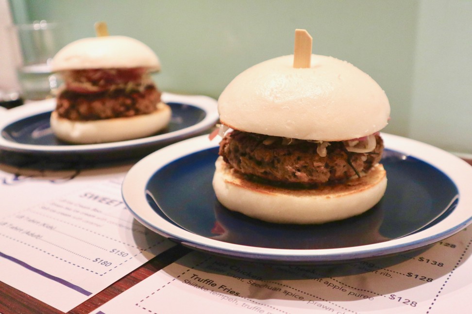 Impossible Meat is available in Hong Kong in the form of Impossible Bao served at the restaurant, Little Bao. Photo: Kayla Hill