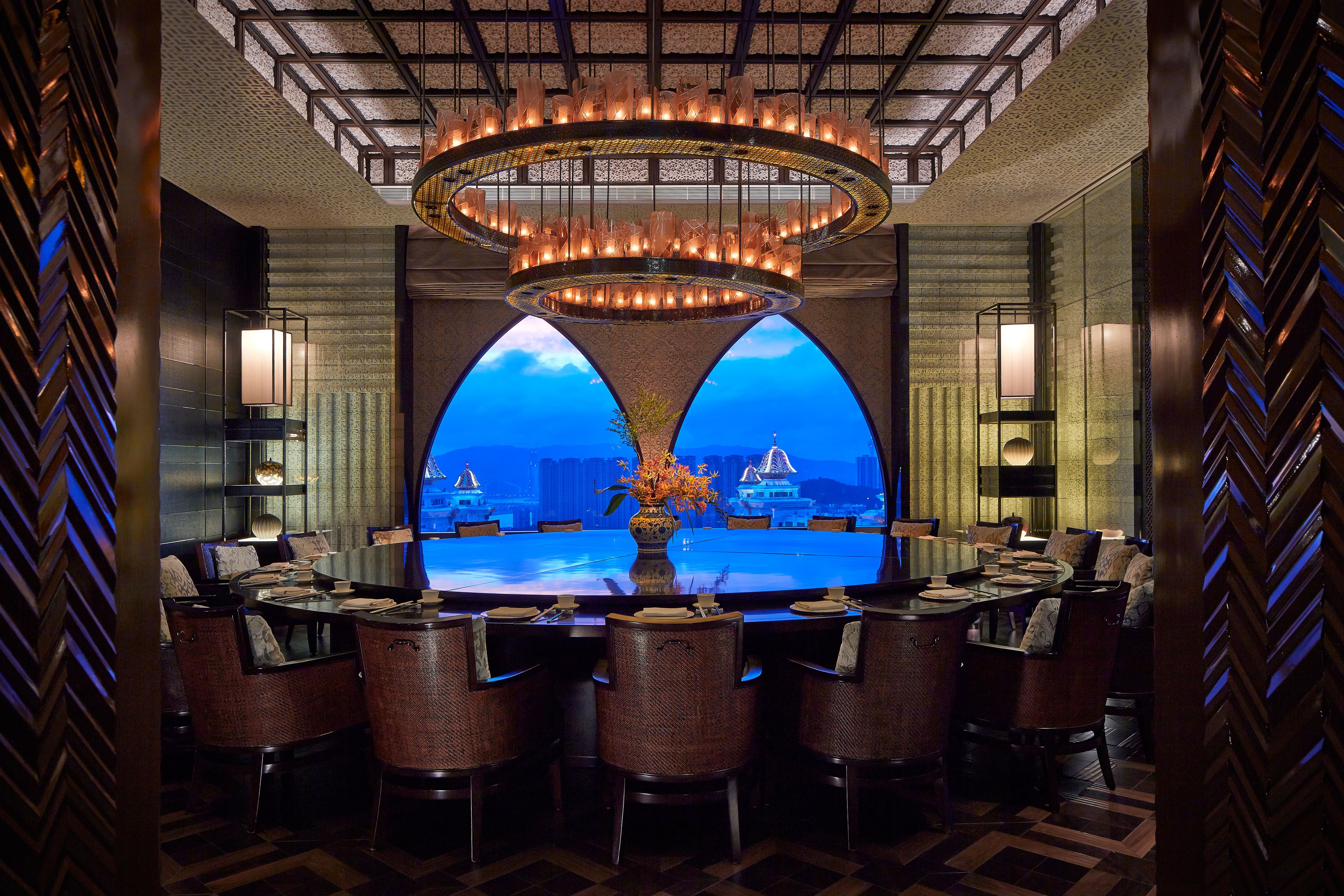 Lai Heen at The Ritz-Carlton Macau is a well-appointed Michelin-starred restaurant.