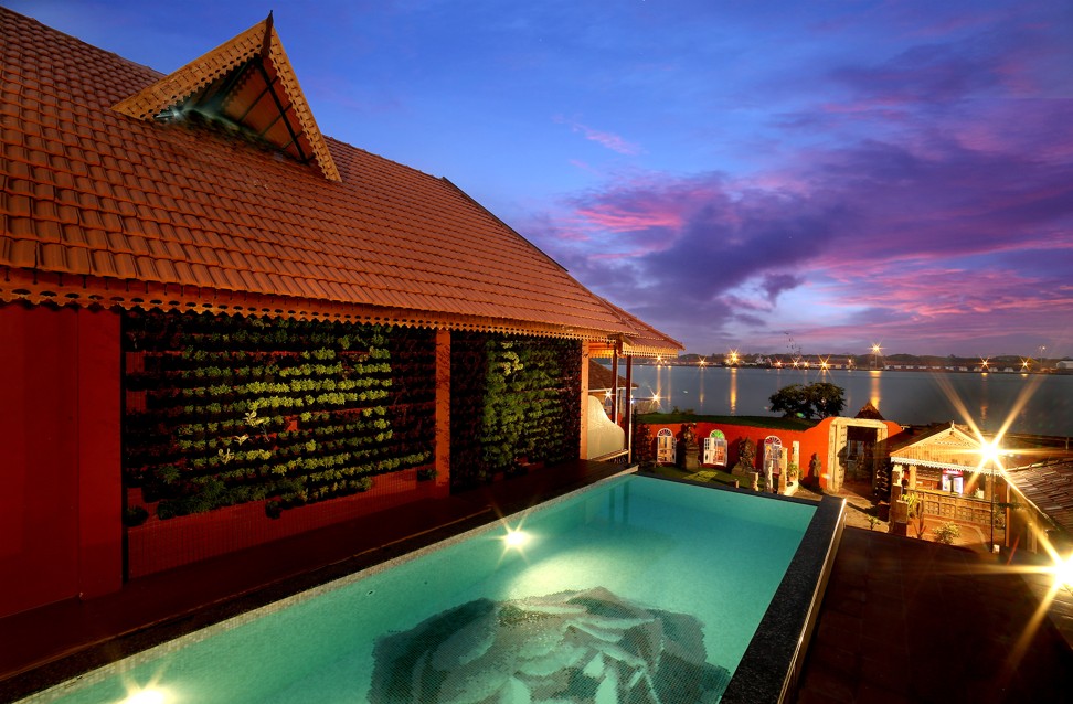 The hotel’s outdoor pool. Photo: Ginger House Museum Hotel