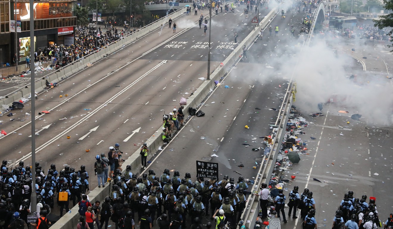 Trump described the protesters in Hong Kong as “very effective”. Photo: K Y Cheng