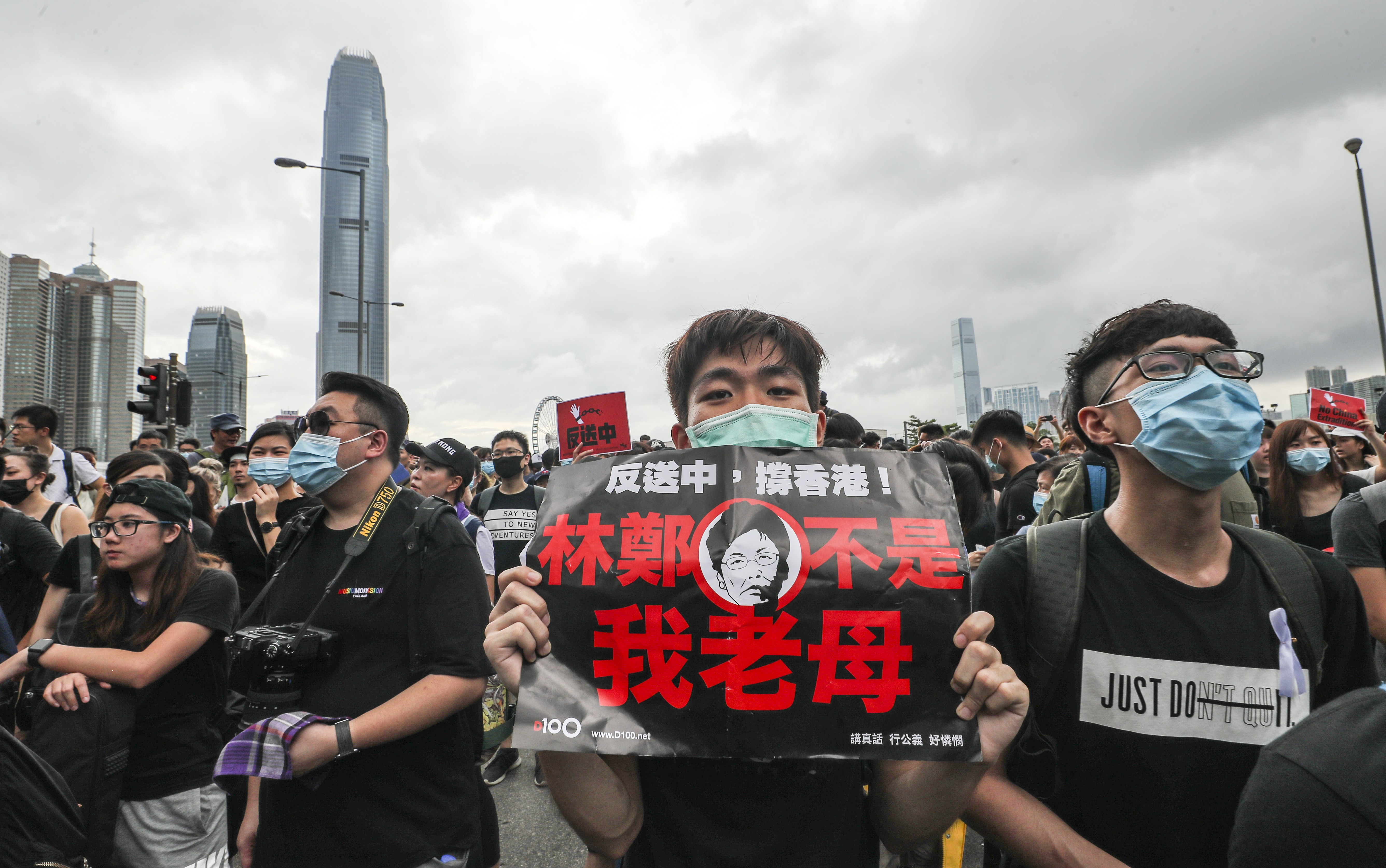 Student leaders plan to surround government headquarters if Carrie Lam does not meet their four demands by 5pm on Thursday. Photo: Sam Tsang