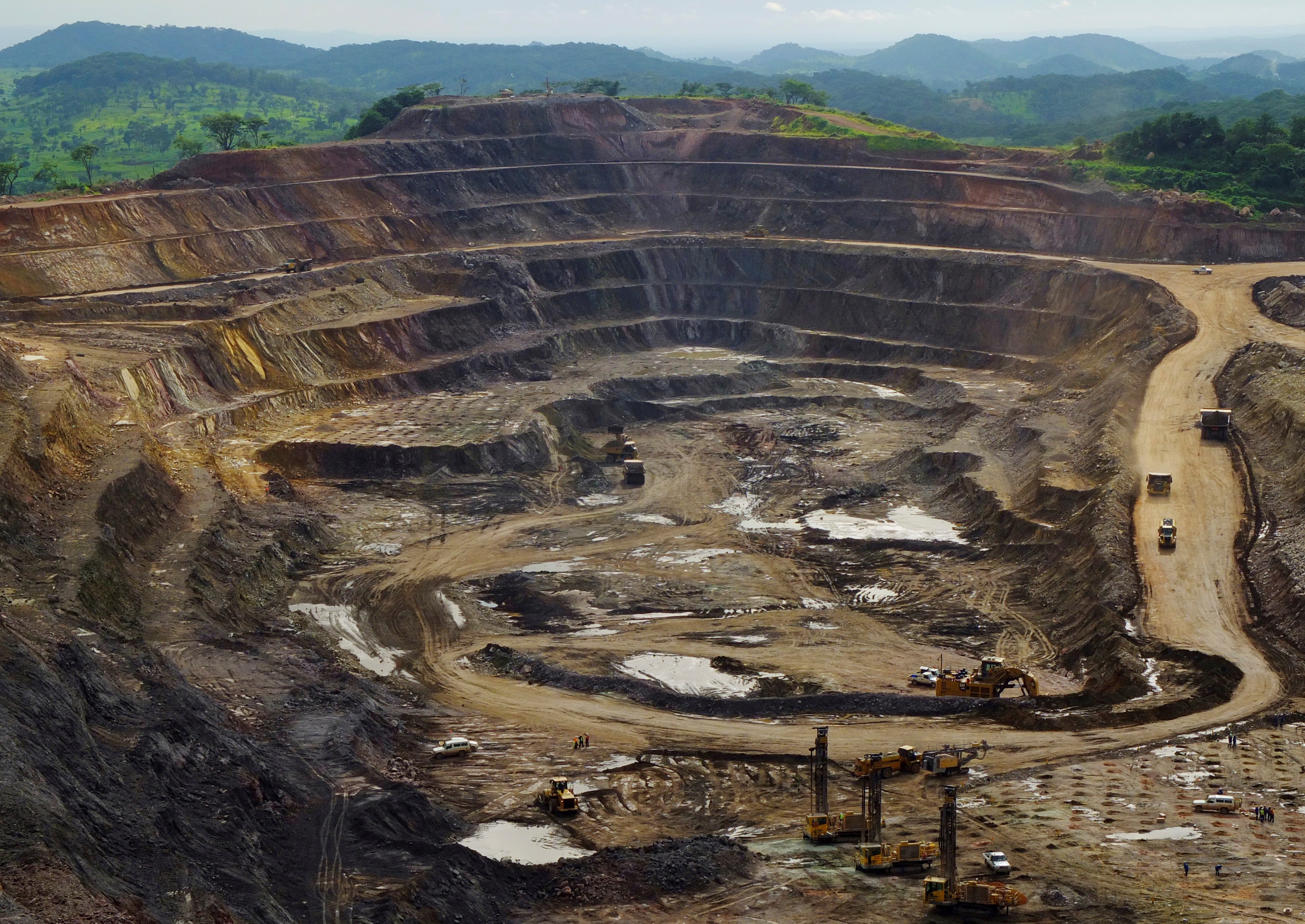The Tenke Fungurume mine is one of the biggest in the Democratic Republic of Congo. Photo: Reuters