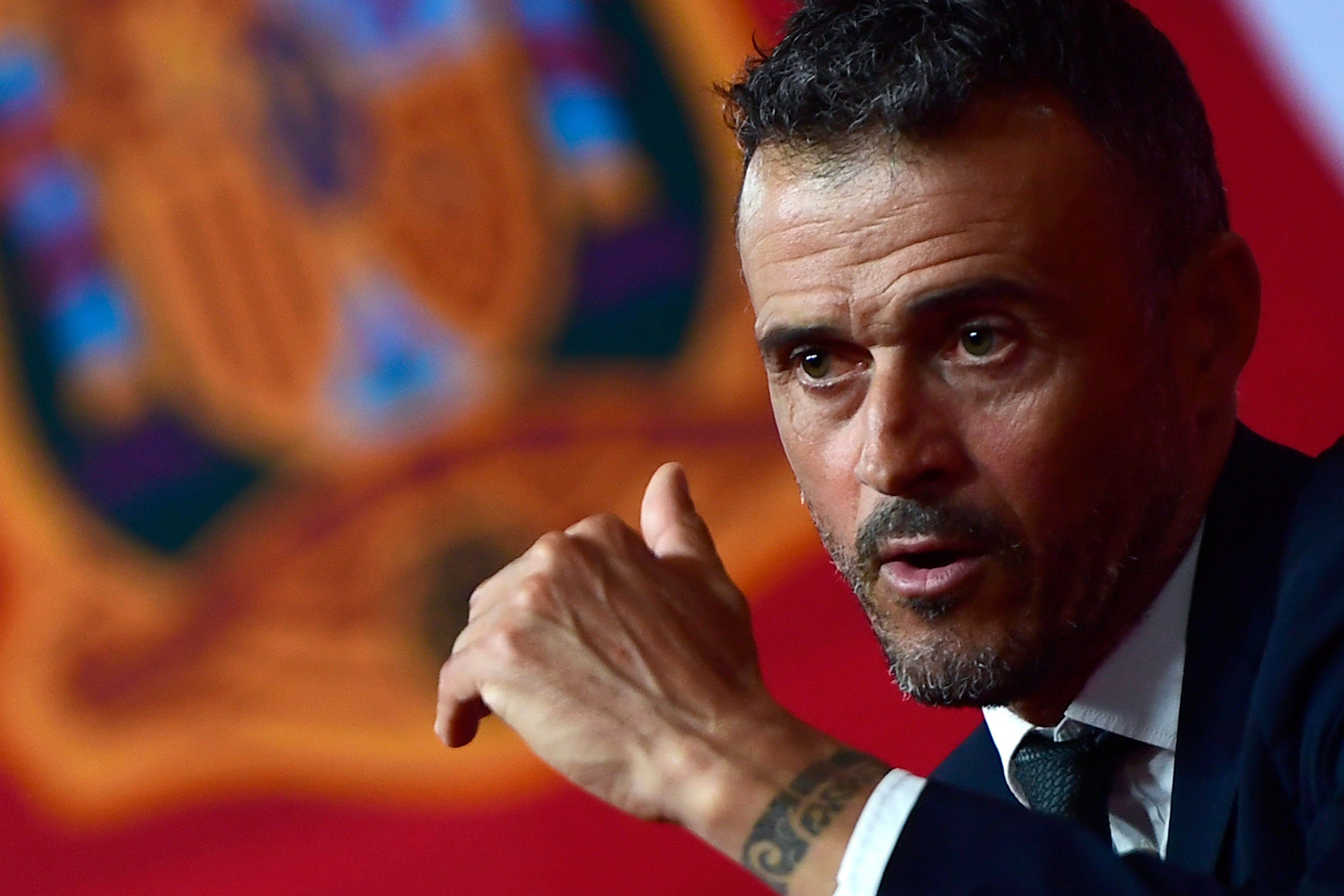 Spain coach Luis Enrique has stepped down from his post for personal reasons. Photo: AFP