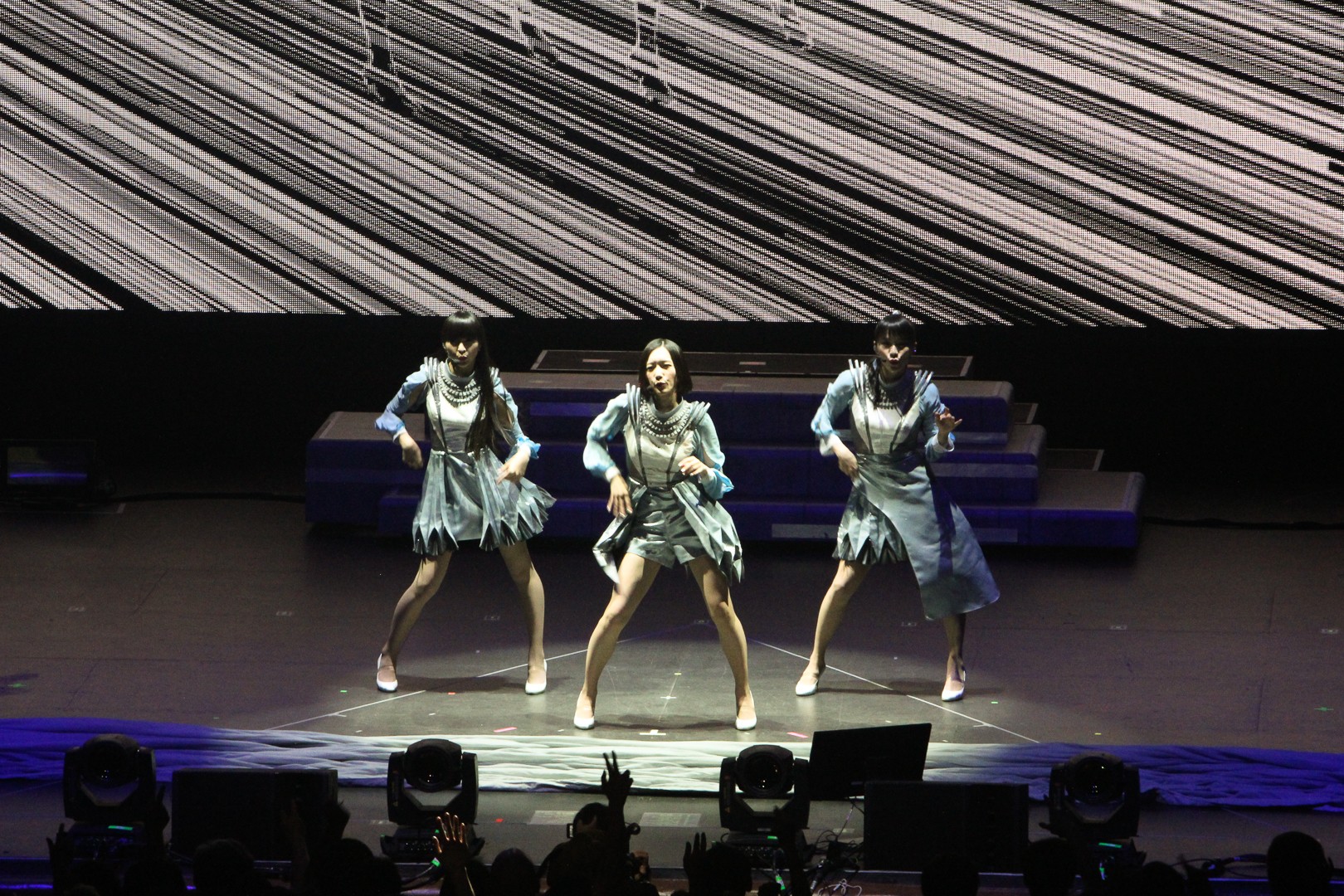 J-pop girl group Perfume performing in San Jose, California in April. Perfume’s tour in the US was a big step for Japanese music outside Asia. The band’s appearance at the Coachella Valley Music and Arts Festival was well received, with Rolling Stone magazine naming their performance one of the 16 best performances at the music event. Photo: Jason Yu