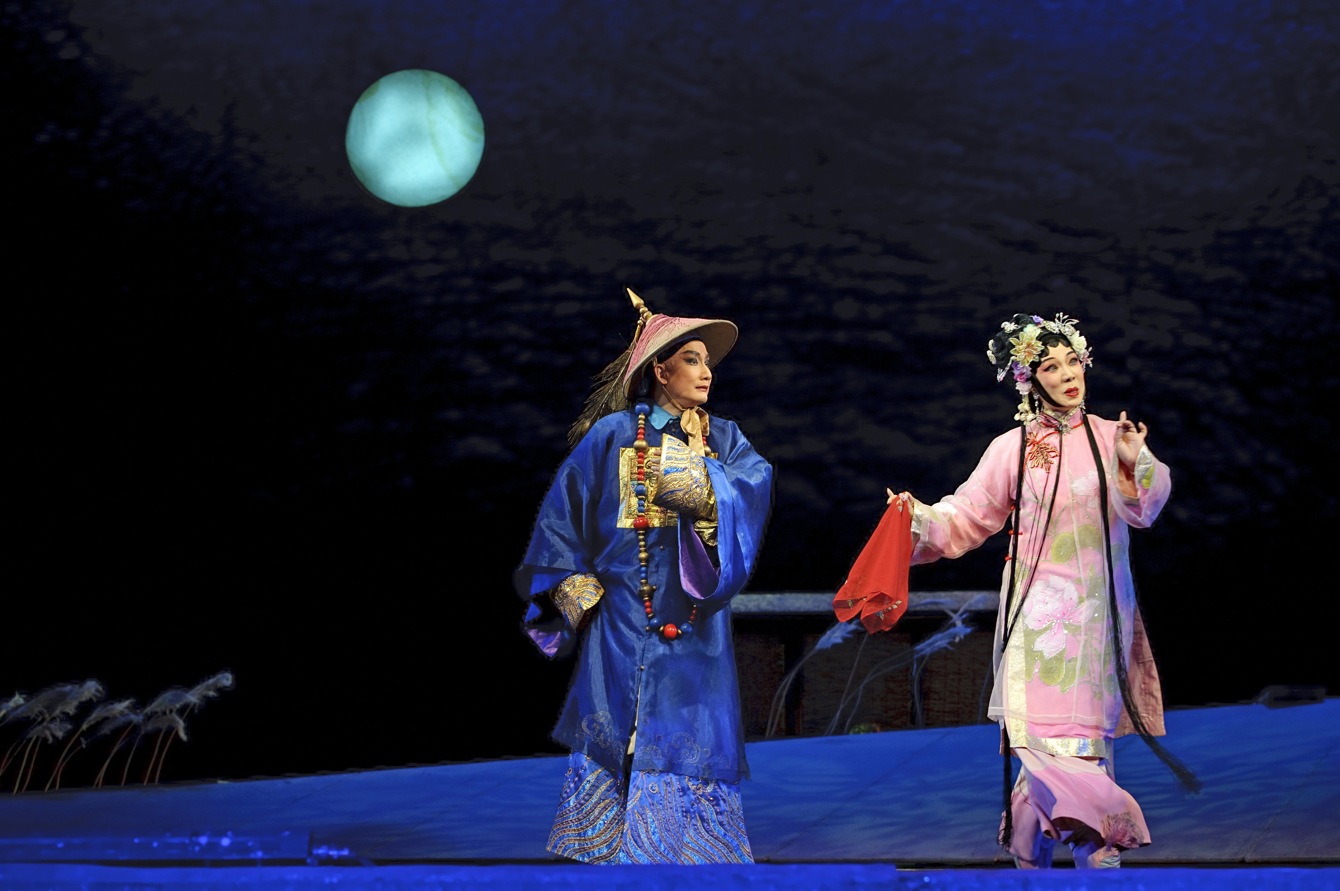 Two highly anticipated Cantonese opera productions, the newly adapted, ‘A Love Poem Stained with Blood’, and ‘Guangdong Quadrangle – Four Folk Music Types in Concert’ are being staged as part of this year’s Chinese Opera Festival in Hong Kong.