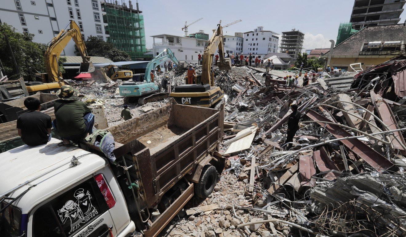 Cambodia Building Collapse: Rescuers Scour Rubble In Desperate Search ...