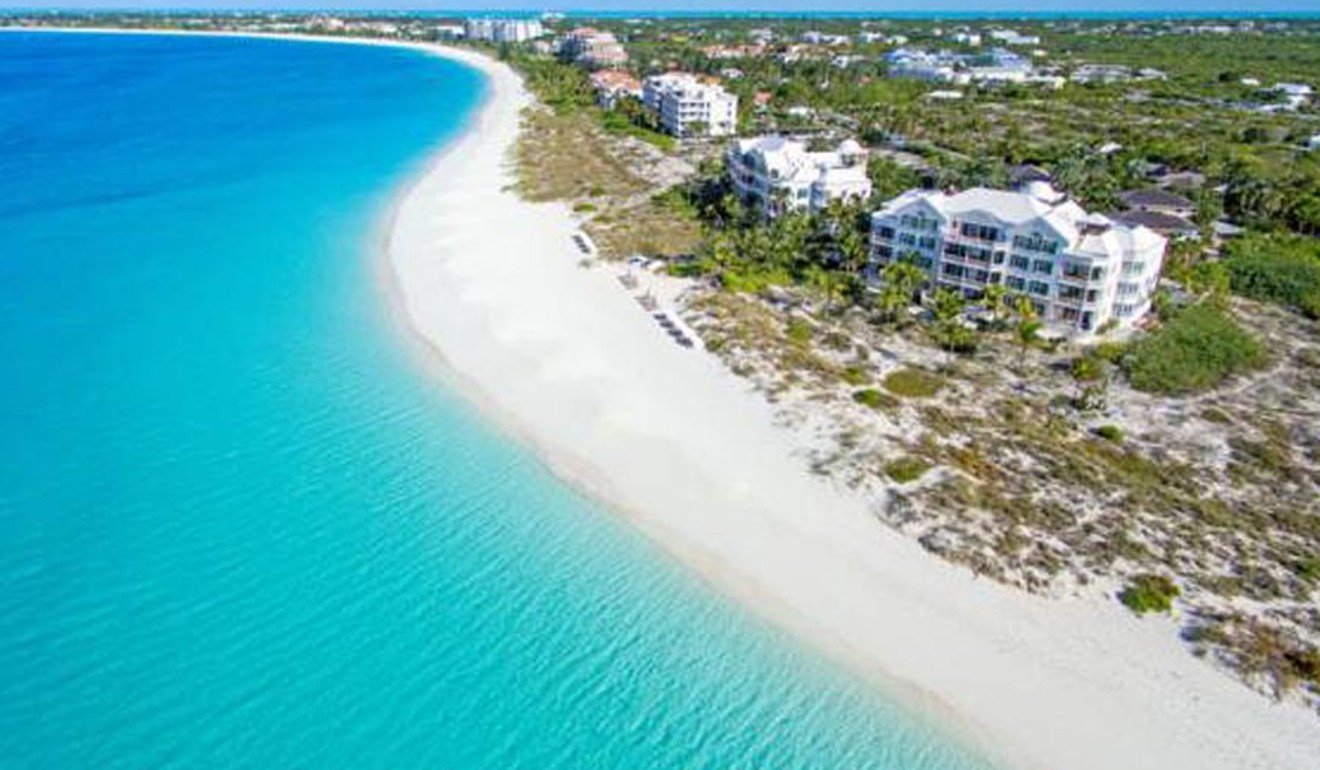 Grace Bay offers a spectacular, 19km-long stretch of white sand on the island of Providenciales