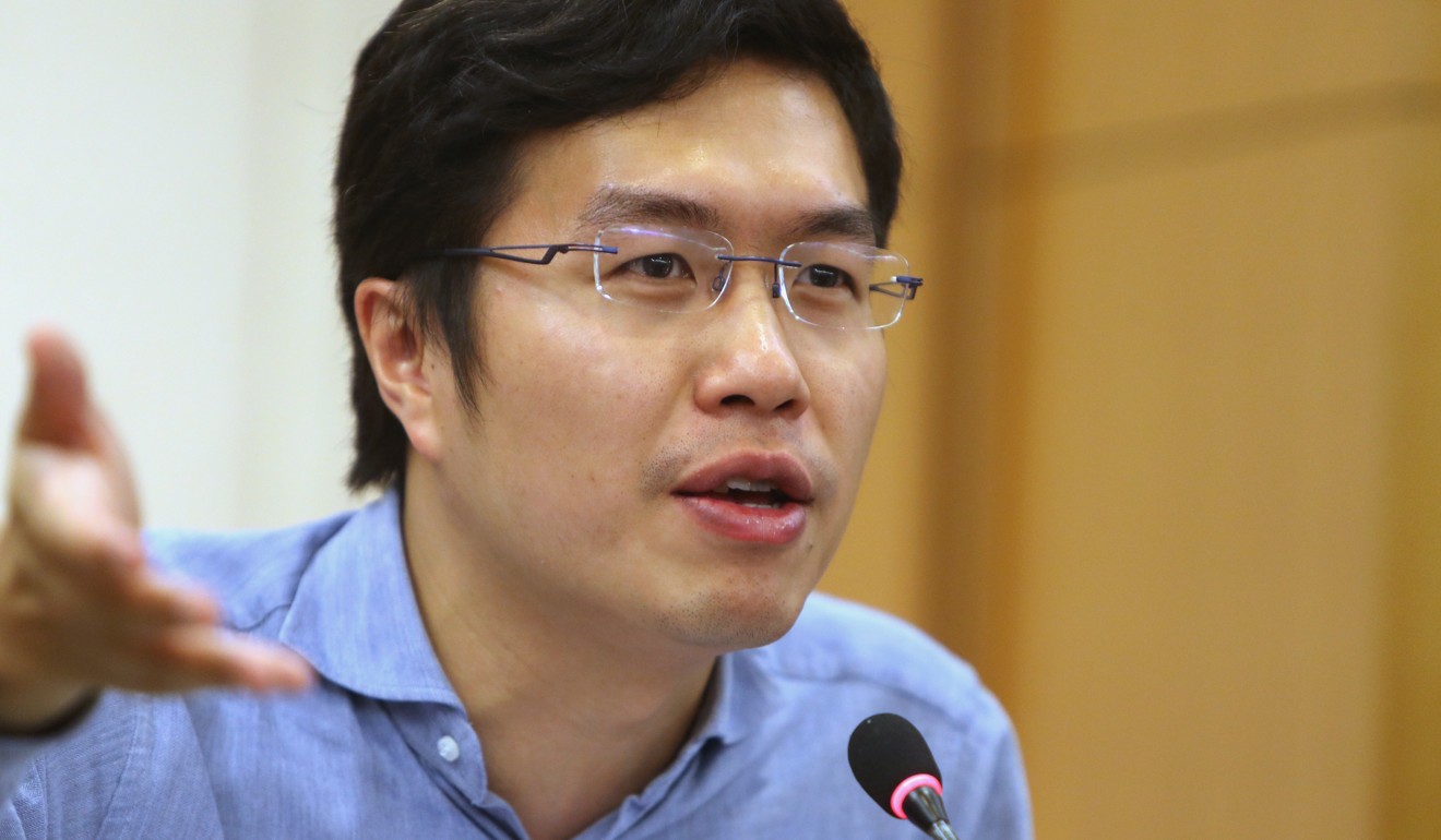 “When society is so polarised, the funding request should be shelved”: Legislator Au Nok-hin. Photo: Winson Wong