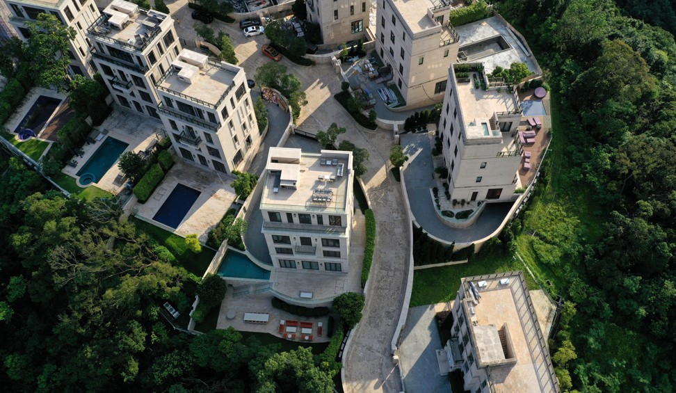 Aerial view of House 15 at Mount Nicholson on 26 June 2019. Photo: SCMP / Martin Chan