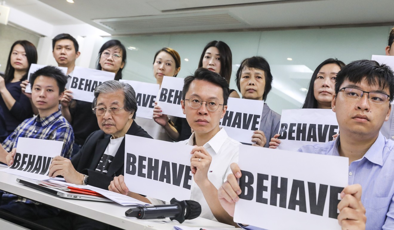 Members from the medical and legal sectors accuse police officers of obstructing rescue work and disrespecting patient privacy in the wake of extradition bill protests in Hong Kong. Photo: K. Y. Cheng