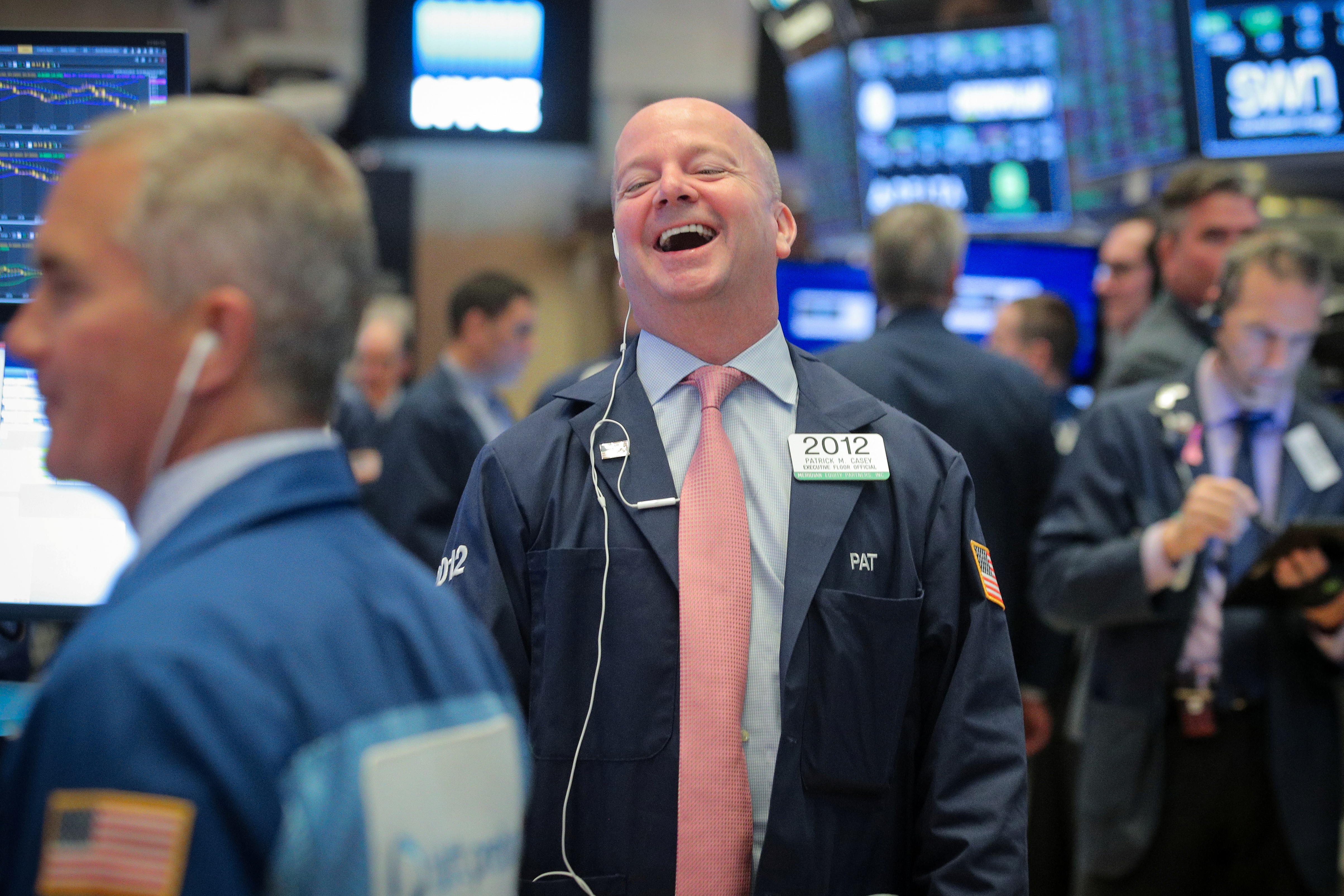 Traders work on the floor of the New York Stock Exchange on June 24. How markets perform will largely depend on the ability of lower rates, and a more favourable US-China relationship, to lift leading indicators and business surveys. Photo: Reuters