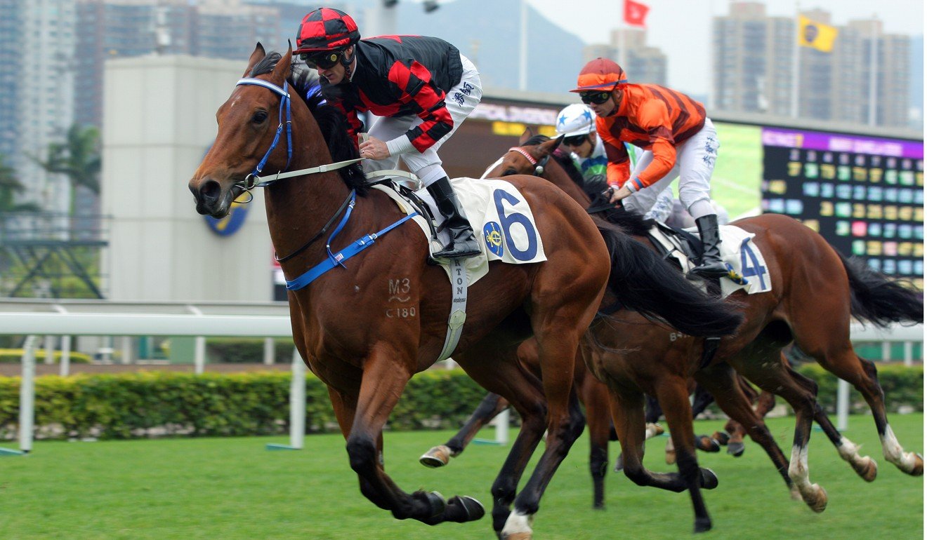 Dancing Fighter wins over 1,000m at Sha Tin on debut in December.