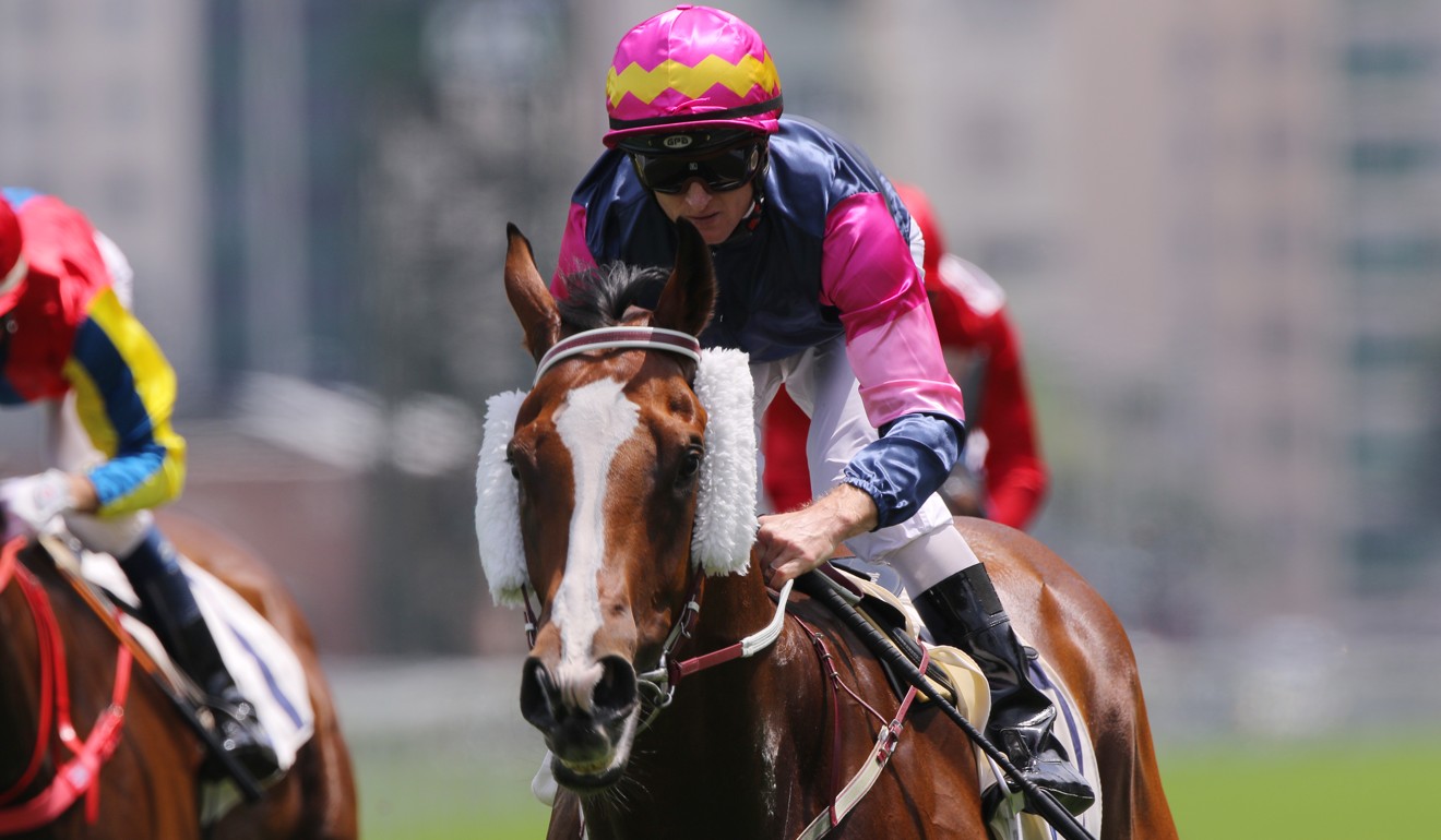 Zac Purton wins aboard Thanks Forever on June 8.