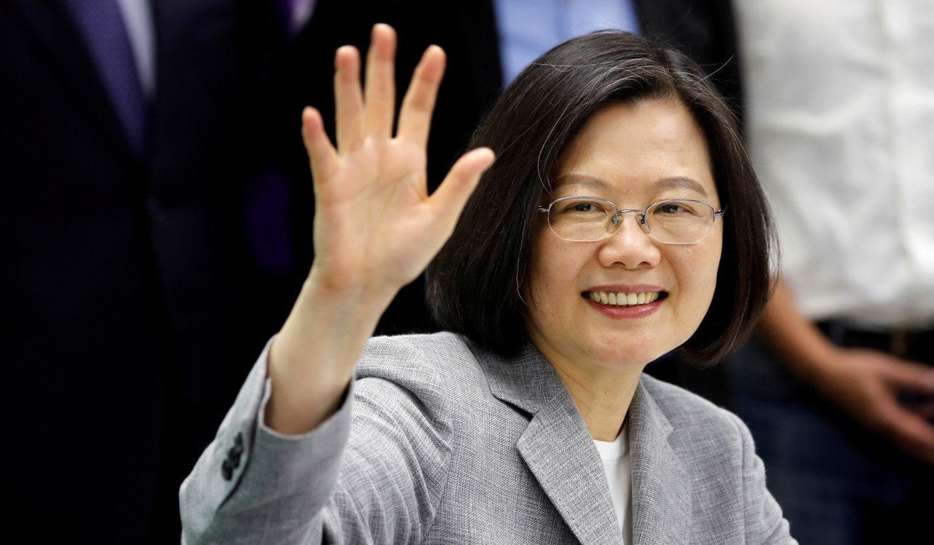 President Tsai Ing-wen’s fortunes have recovered from a low point last year. Photo: Reuters