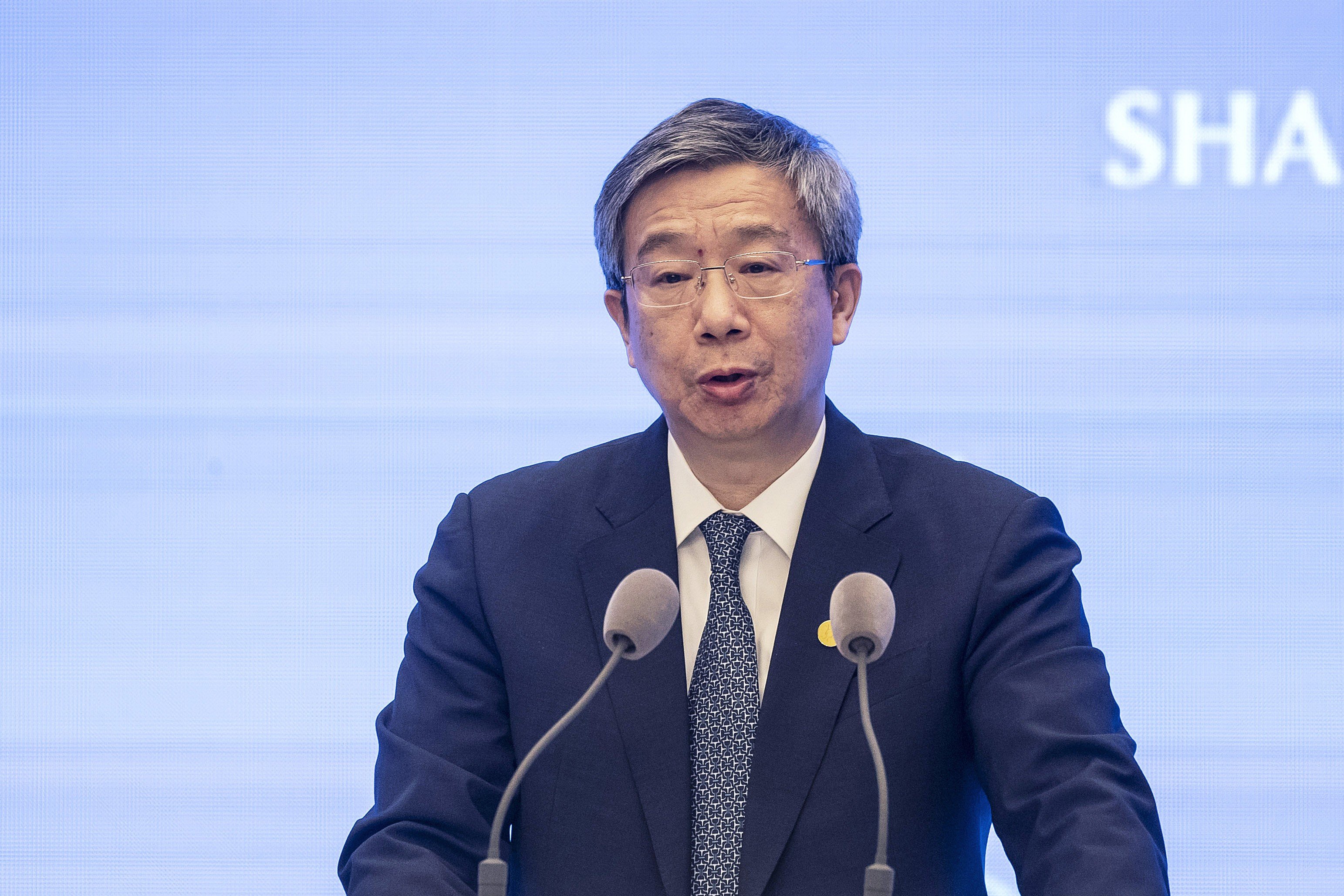 Yi Gang, governor of the People's Bank of China. Photo: Bloomberg