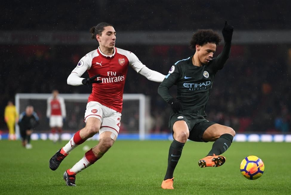 The clash between Arsenal and Manchester City is a proxy battlefield for emirate siblings Dubai and Abu Dhabi. Photo: EPA