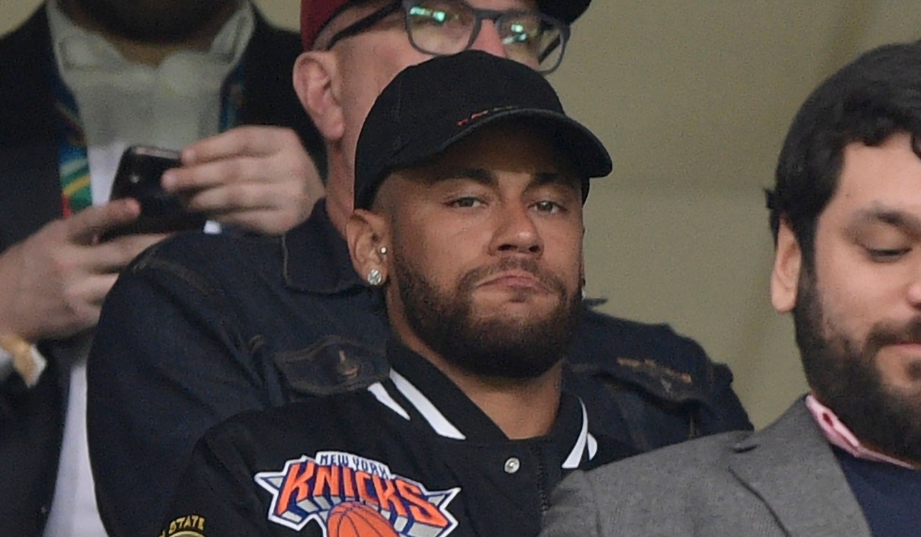Neymar was left in tears after Marcus Rashford’s penalty sent Paris Saint-Germain out of the Champions League. Photo: AFP