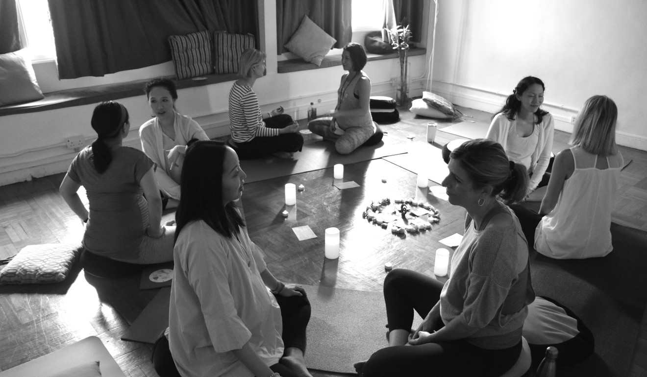 Larson established Mum-Quest in Hong Kong earlier this year. The monthly sessions offer whole-person support for mothers of infants.