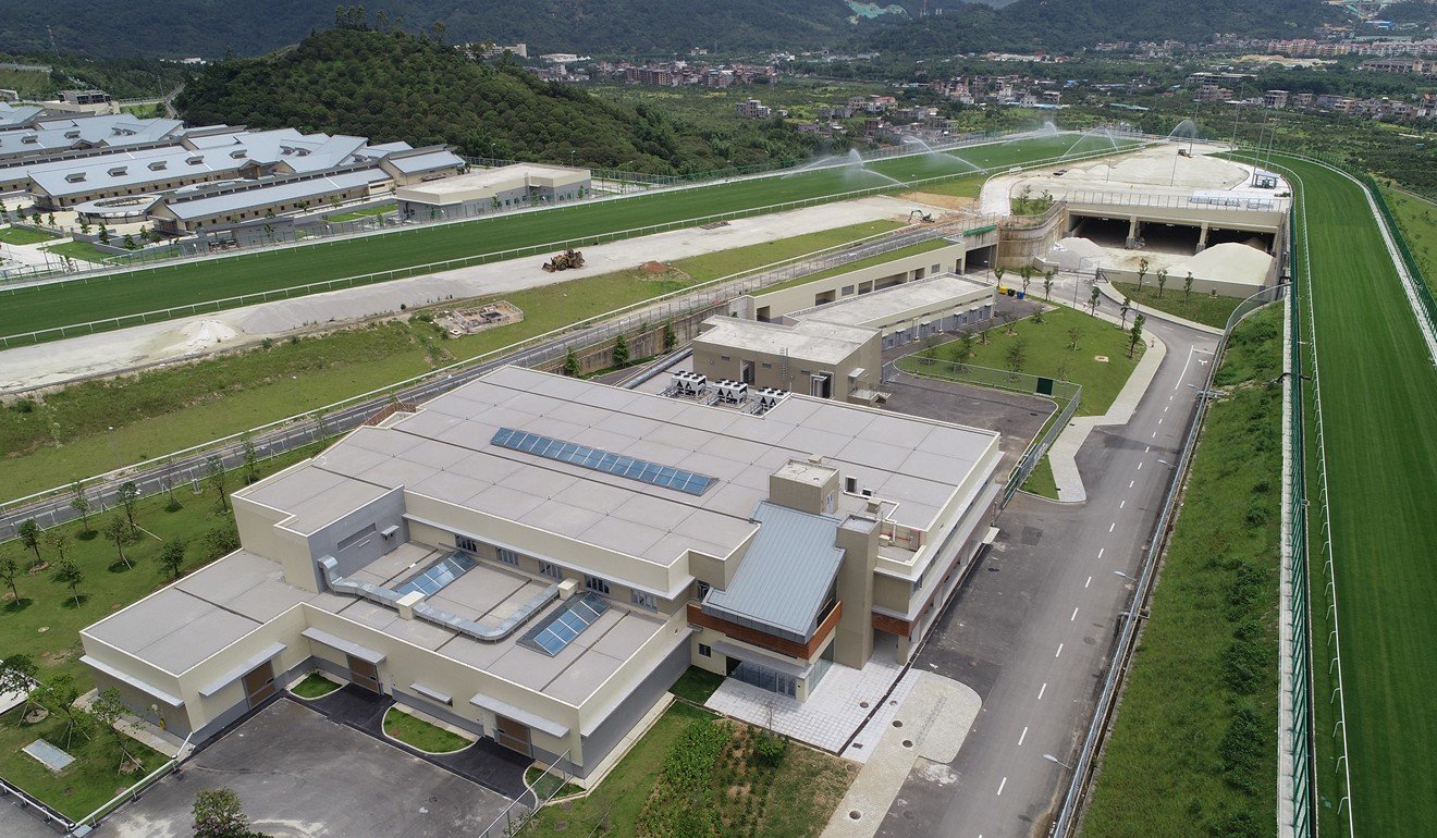 Overview of the facilities at Conghua training facility. Photo: HKJC