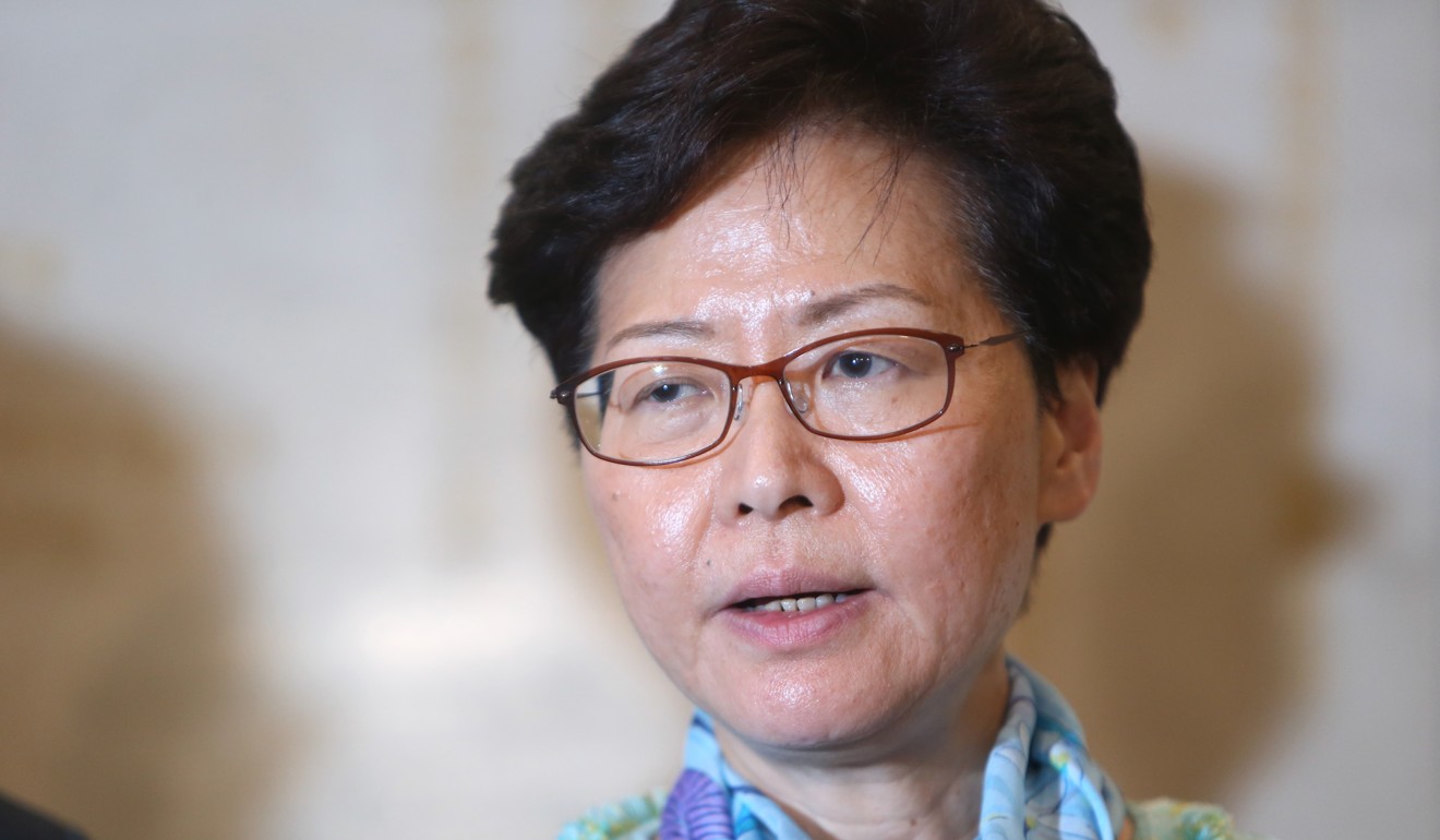 Carrie Lam recently invited young people from different backgrounds to meet, a spokeswoman said. Photo: Winson Wong