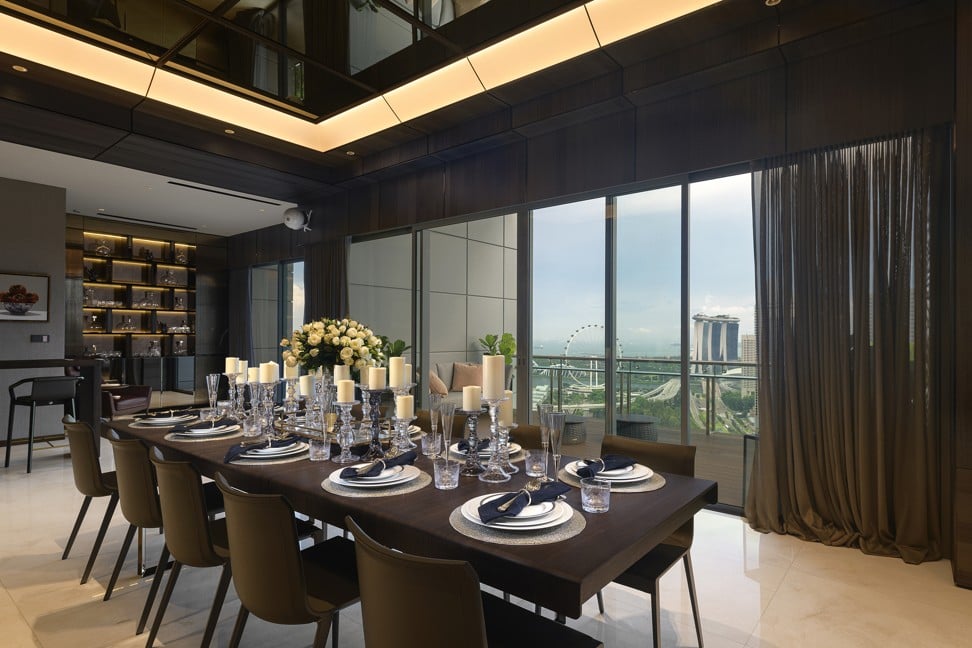 The Concourse Skyline penthouse. Photo: Sotheby’s International Realty Singapore