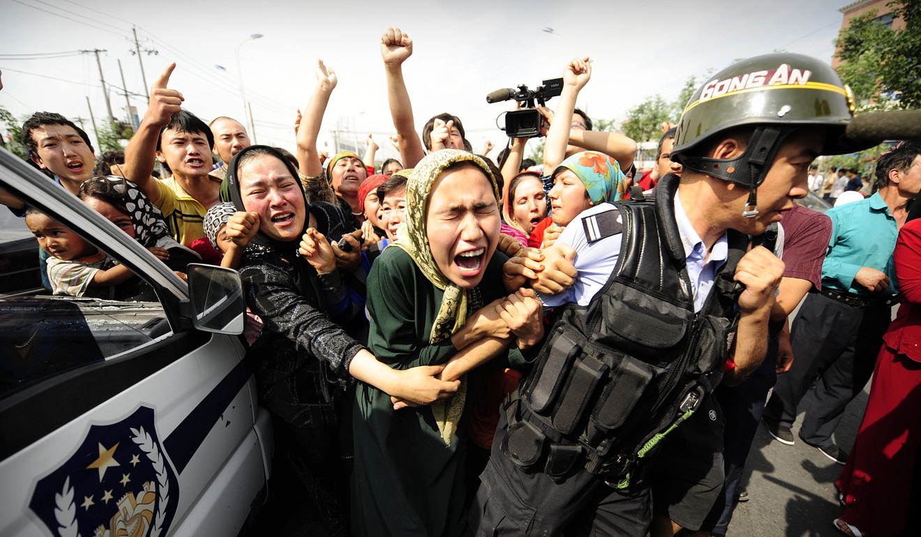The 2009 riots in the Xinjiang capital of Urumqi left 192 people dead. Photo: AFP
