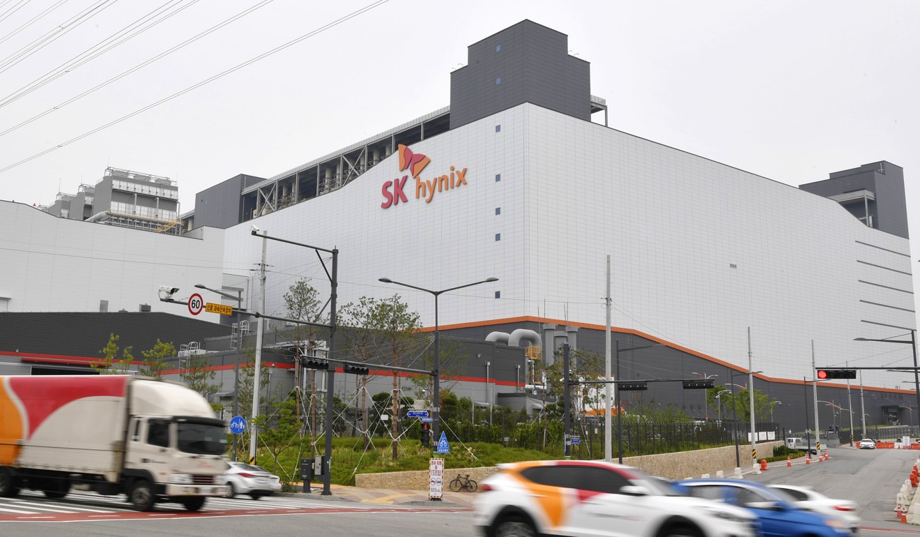SK Hynix, the world’s third largest semiconductor company, is among the South Korean businesses affected. Photo: Kyodo