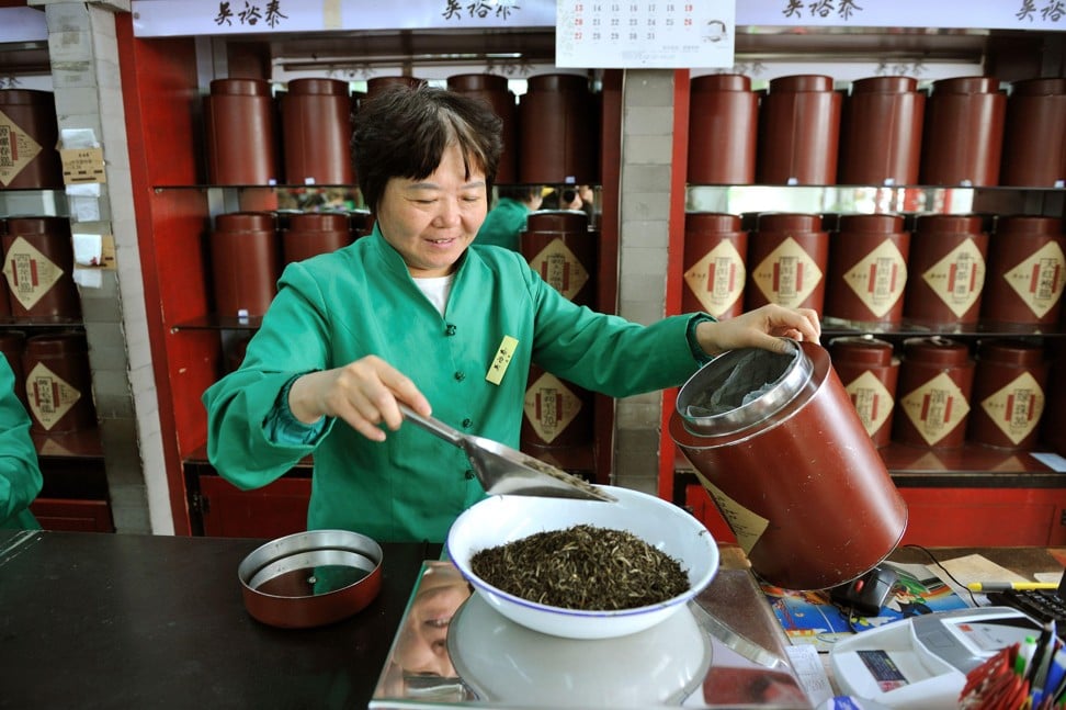 A traditional tea shop in Beijing, China. Photo: Alamy