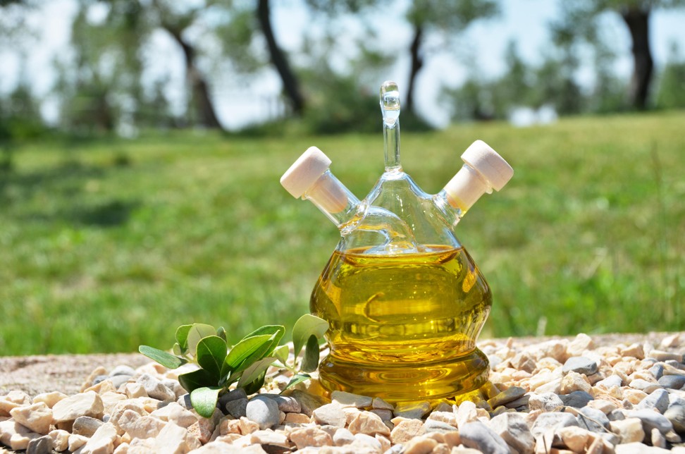Olive oil from Sirmione, on the southern bank of Lake Garda. Photo: Alamy