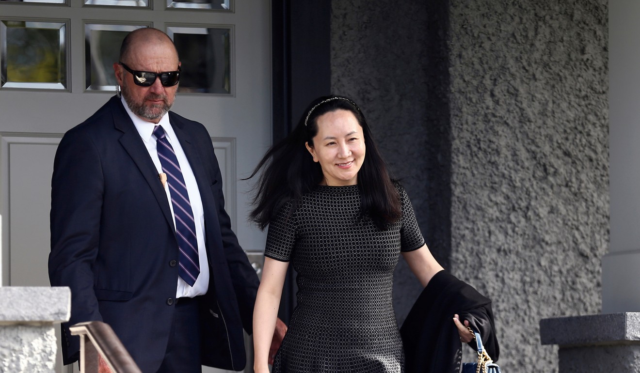 Huawei’s chief financial officer Meng Wanzhou was arrested in Canada in December. Photo: Reuters