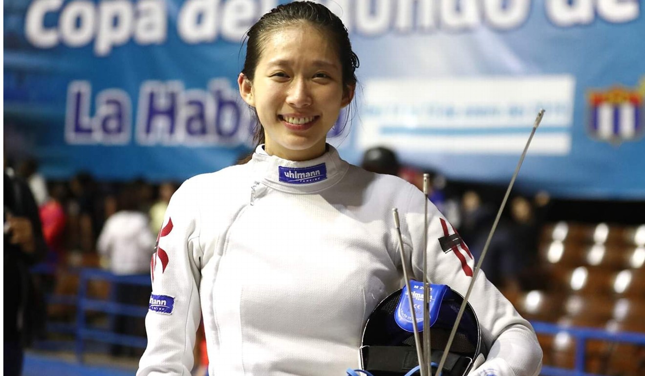 Vivian Kong is ranked number three in the world in women’s épée. Photo: Facebook/FIE