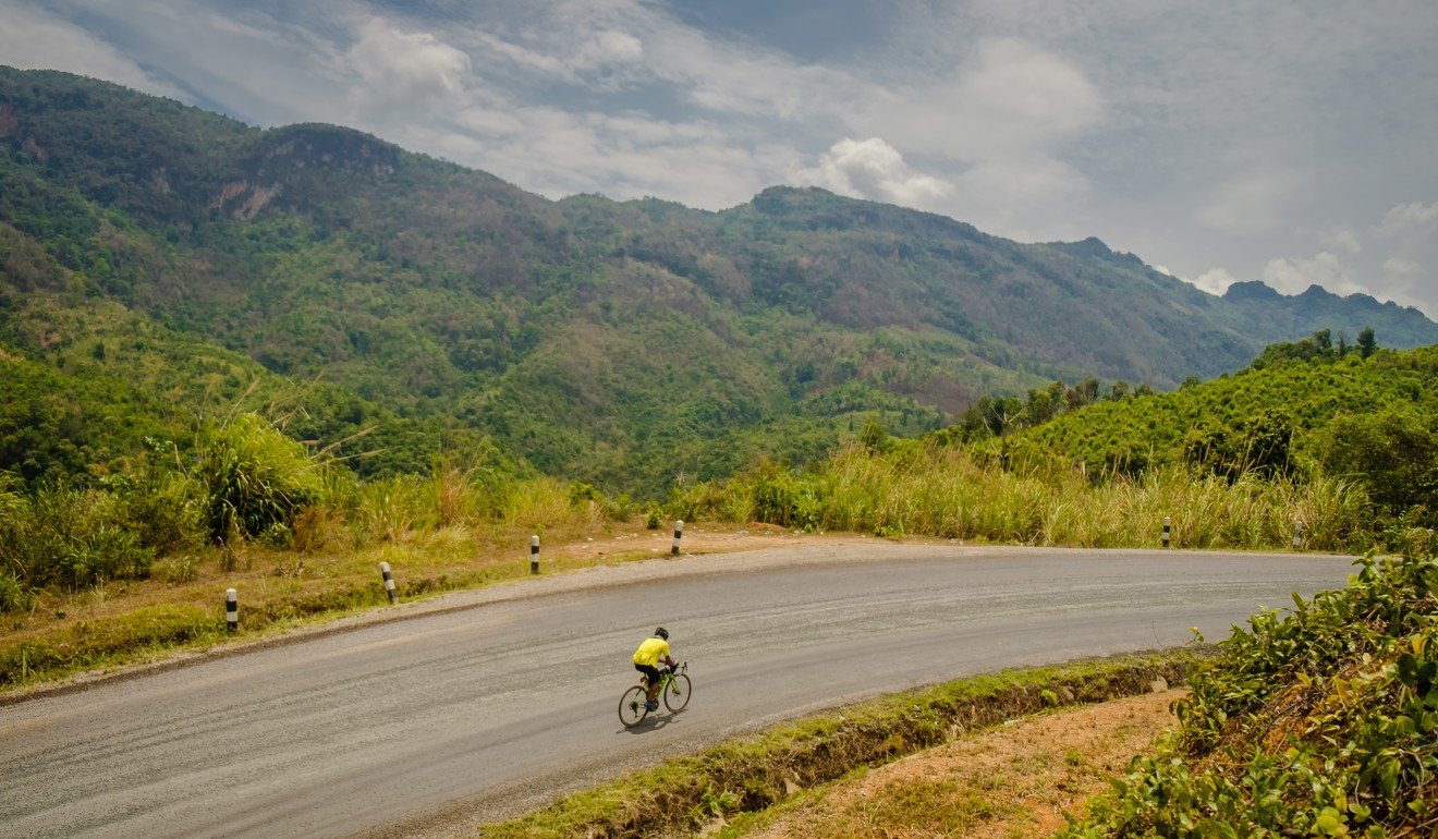 Not many people dare to tackle this beast of a nameless climb in Laos. Photo: Steve Thomas