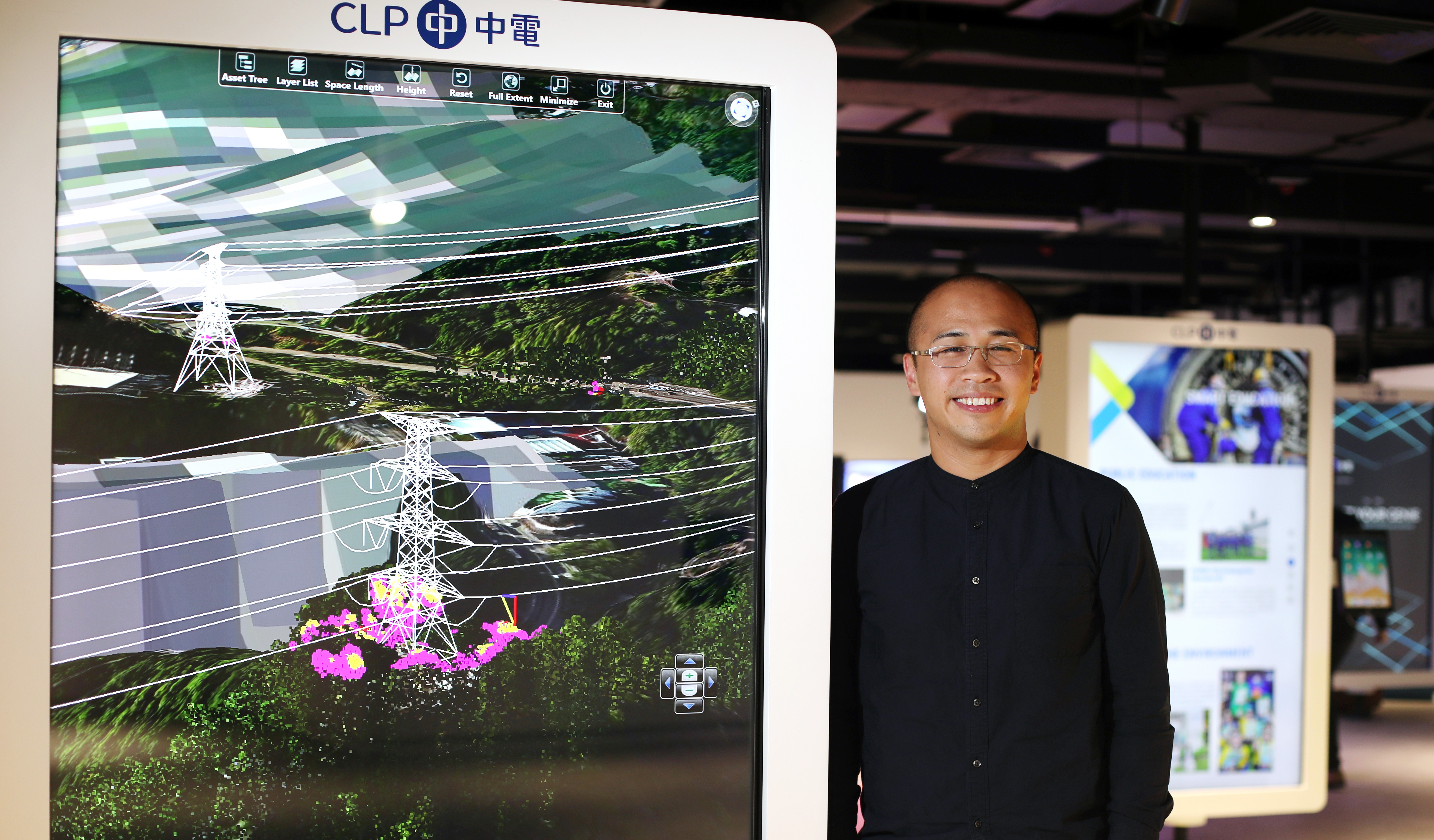 Electrical engineer Kyle Yip Wang-kui at CLP Power office in Sham Shui Po. Photo: Xiaomei Chen