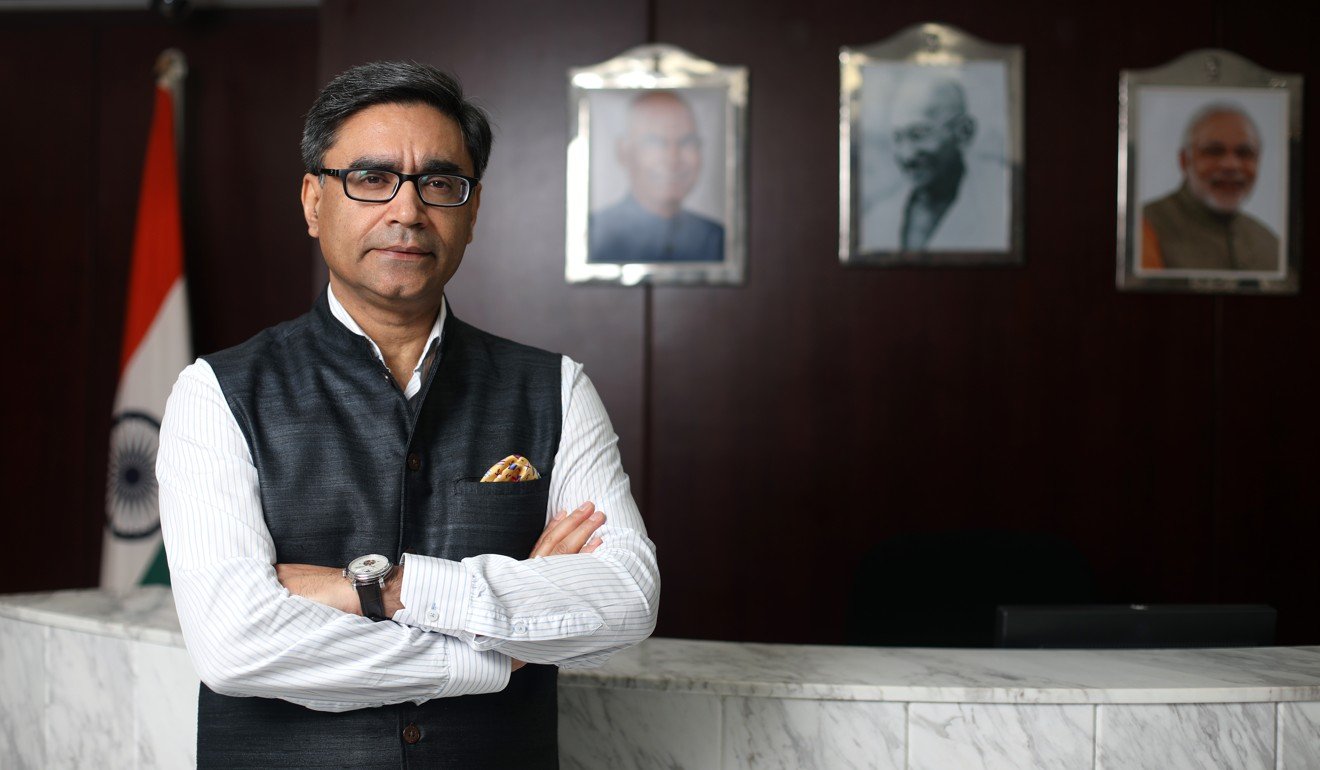 Indian ambassador to China Vikram Misri said New Delhi’s concerns on the Belt and Road Initiative were clear. Photo: Xiaomei Chen