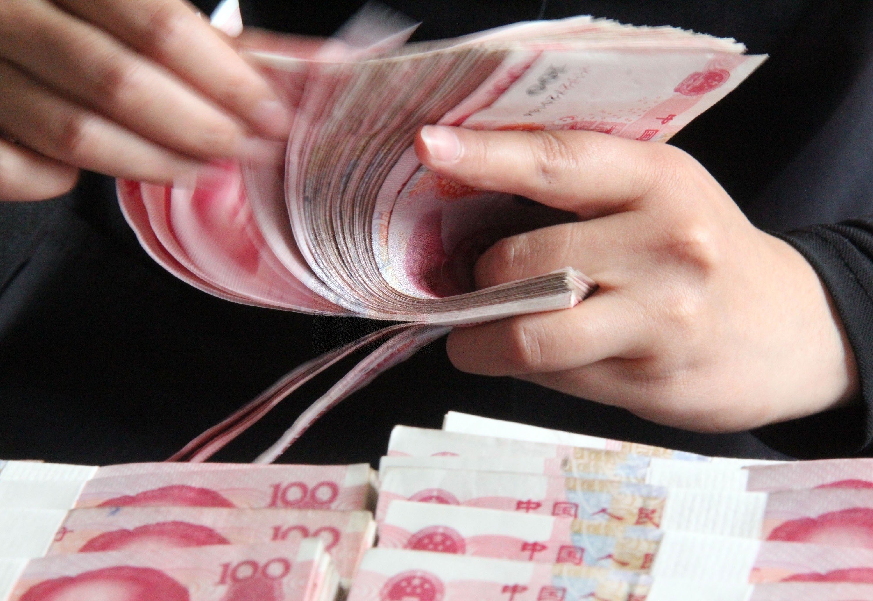 Do China’s banks have the requisite money to lend the economy out of trouble? Photo: Xinhua