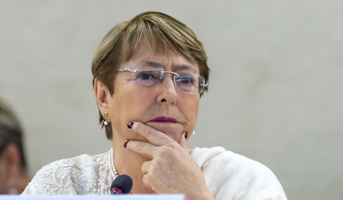 UN High Commissioner for Human Rights Michelle Bachelet. Photo: EPA