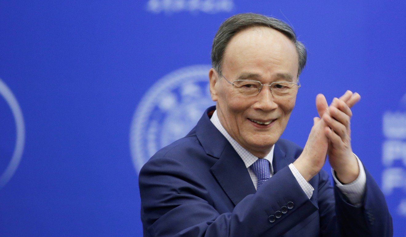 Vice-President Wang Qishan told the forum “China’s development can’t be separated from the world, and the world’s development can’t be separated from China”. Photo: Reuters