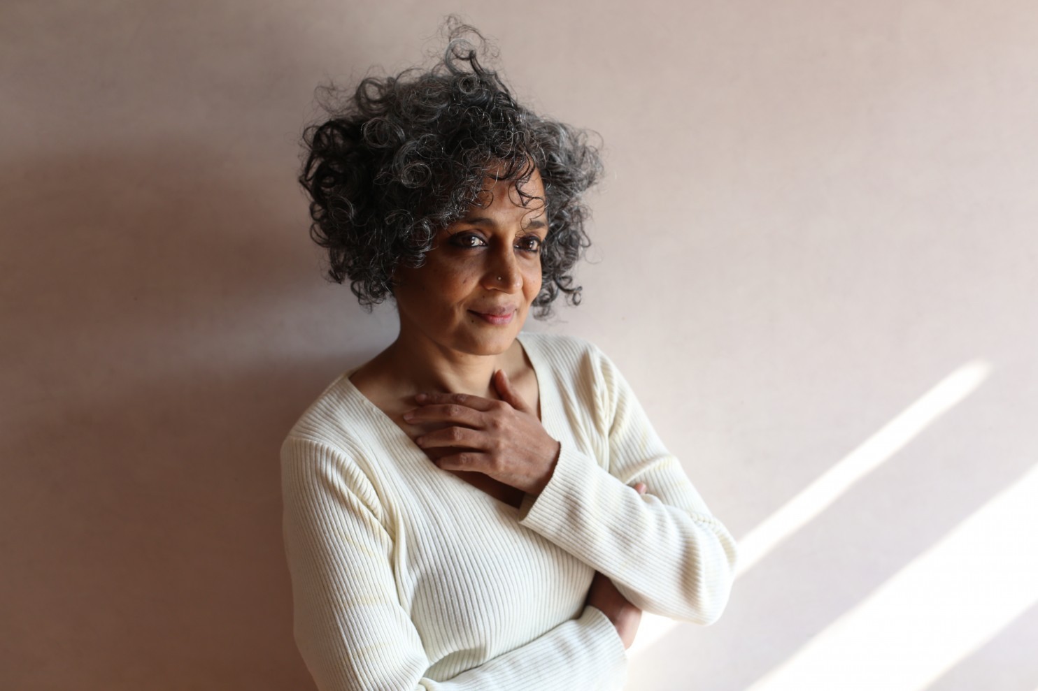 Indian writer and activist Arundhati Roy. Photo: Mayank Austen Soofi