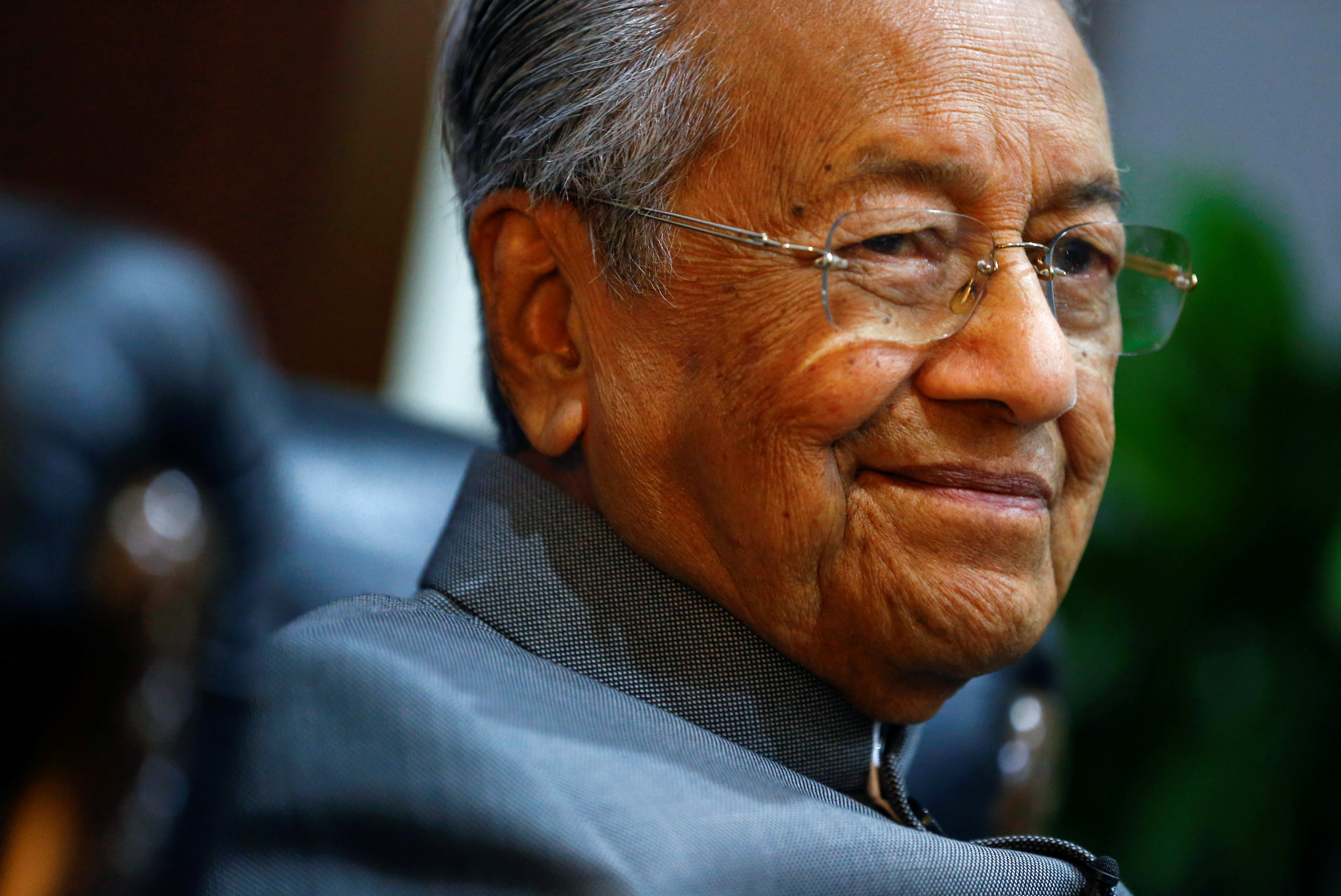 Birthday boy: Malaysian Prime Minister Mahathir Mohamad turned 94 on Wednesday. Photo: Reuters