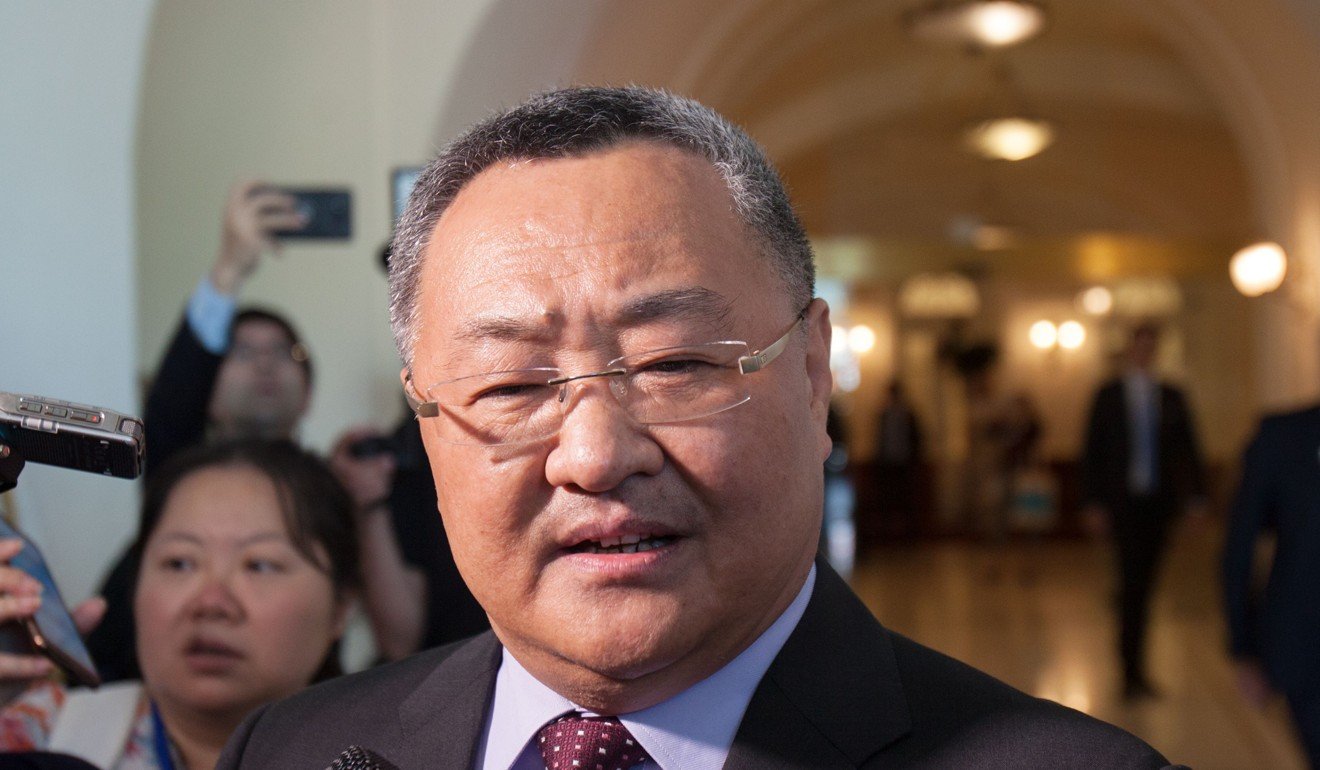 Fu Cong, China’s arms control chief. Photo: AFP